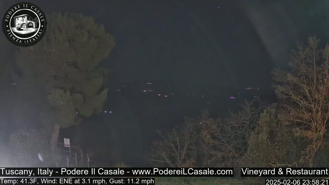 Podere Il Casale Live Cam- Pienza, Tuscany, Italy