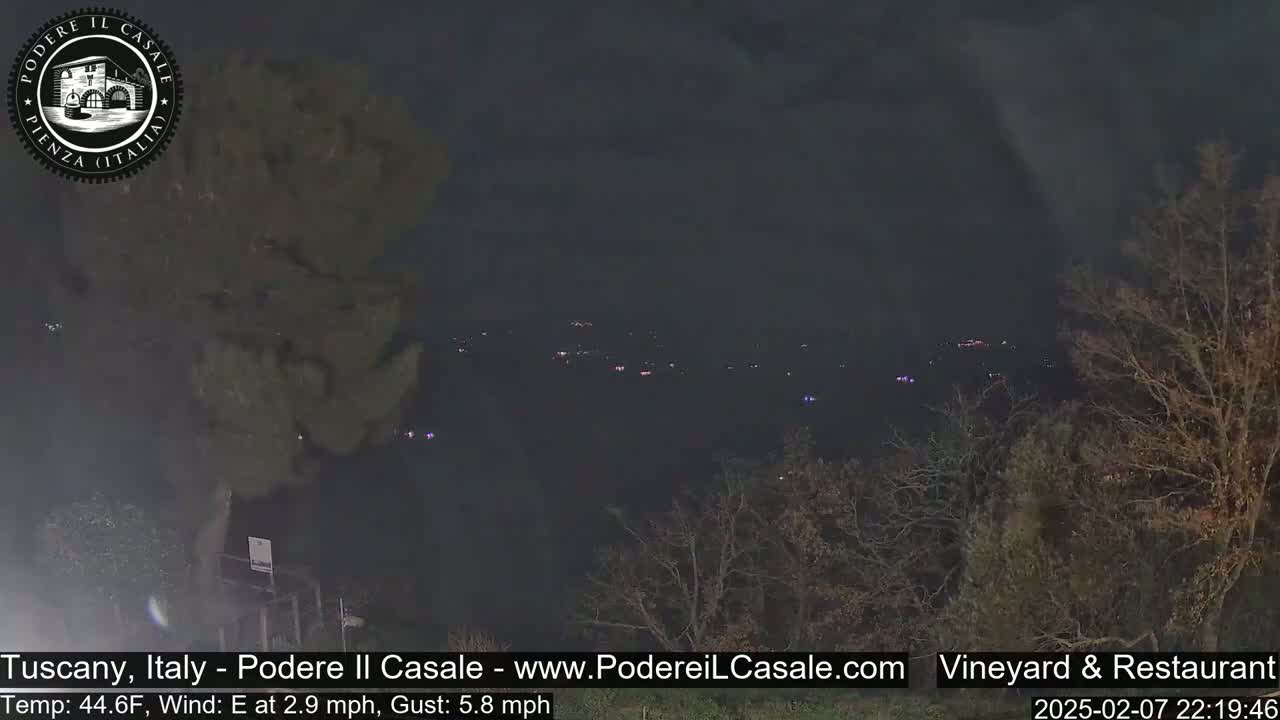 Podere Il Casale Live Cam- Pienza, Tuscany, Italy