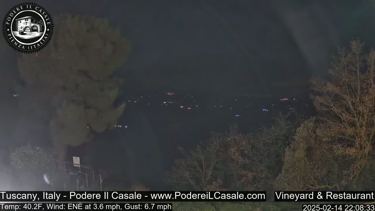 Podere Il Casale Live Cam- Pienza, Tuscany, Italy