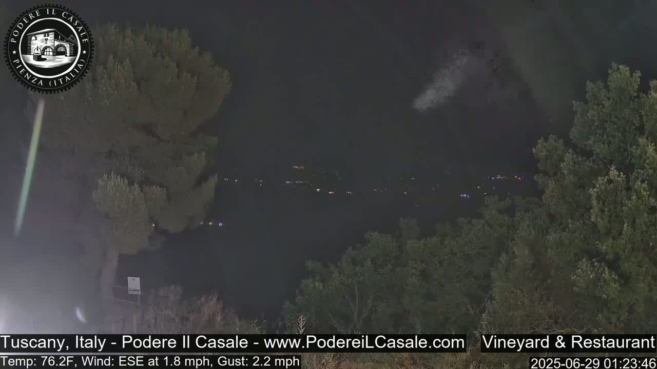 Podere Il Casale Live Cam- Pienza, Tuscany, Italy