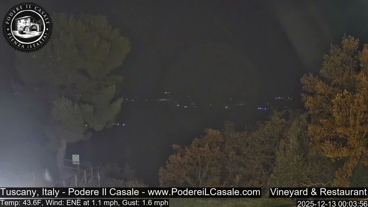 Podere Il Casale Live Cam- Pienza, Tuscany, Italy
