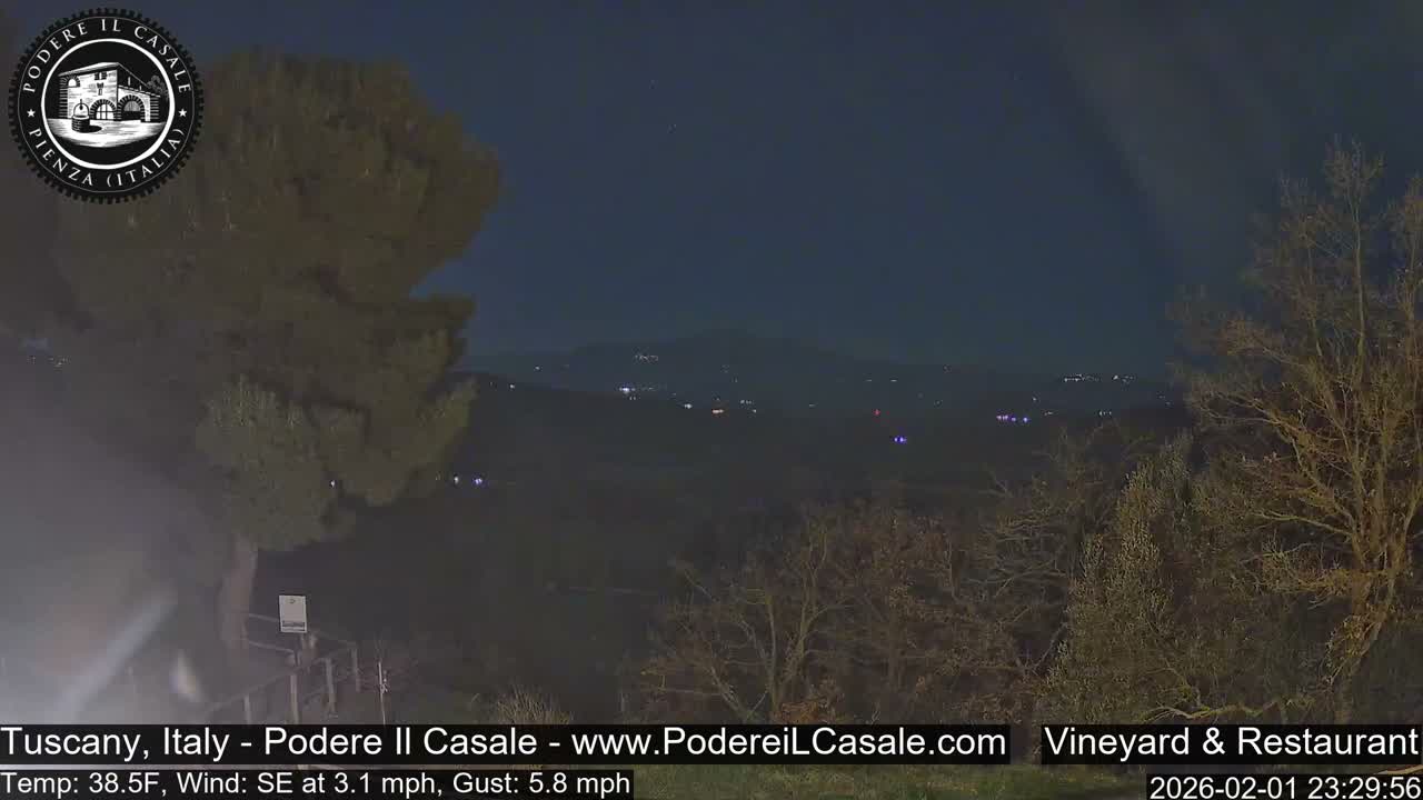 Podere Il Casale Live Cam- Pienza, Tuscany, Italy