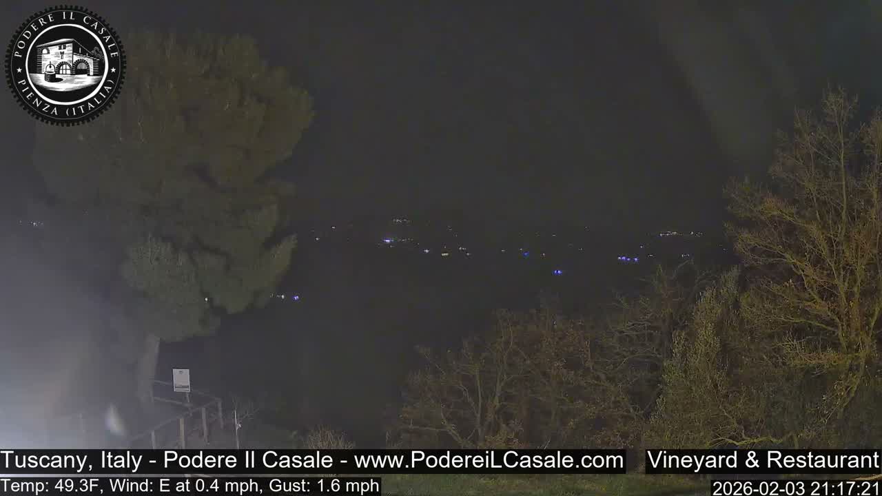 Podere Il Casale Live Cam- Pienza, Tuscany, Italy
