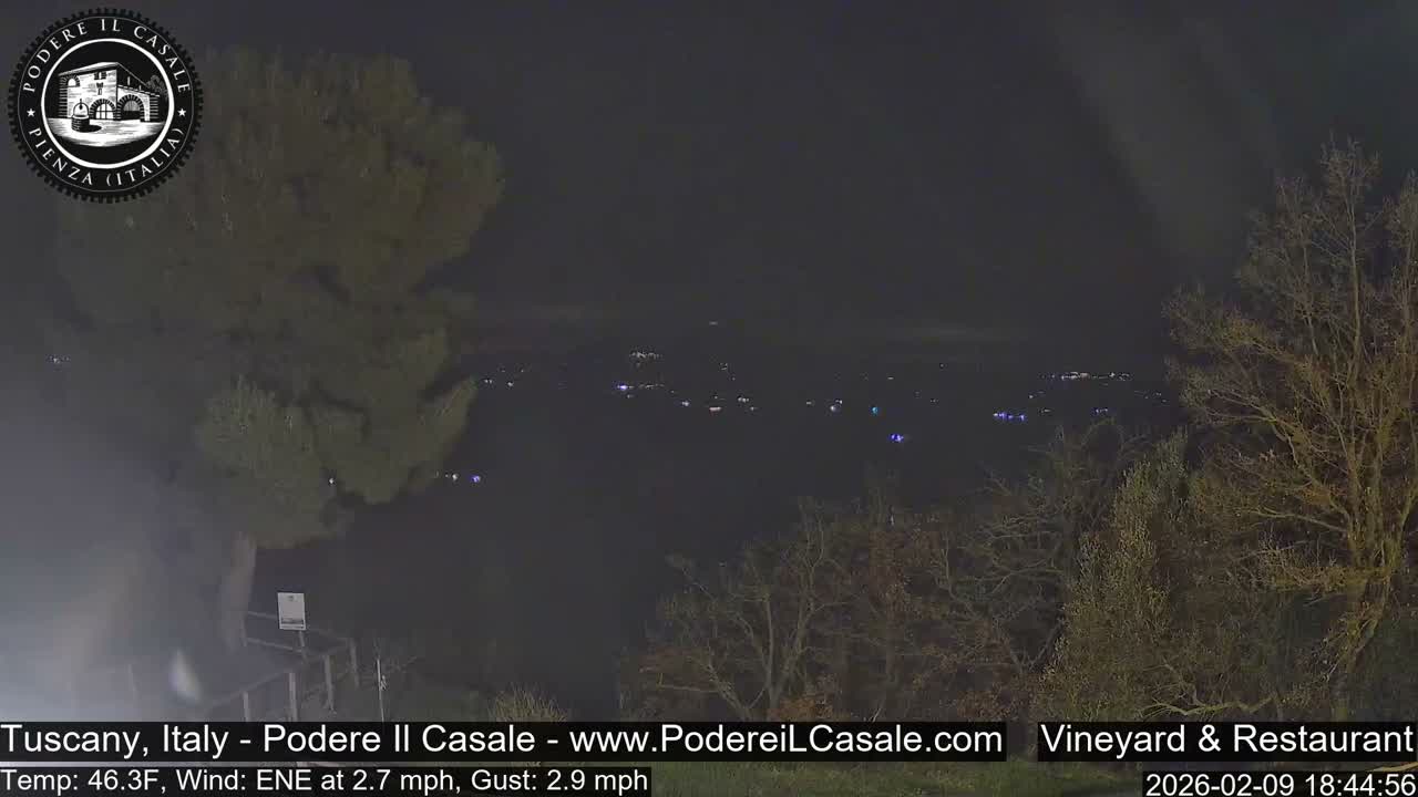 Podere Il Casale Live Cam- Pienza, Tuscany, Italy