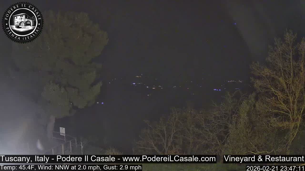 Podere Il Casale Live Cam- Pienza, Tuscany, Italy