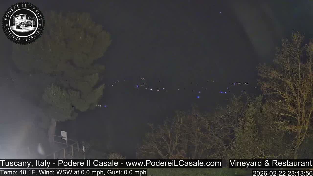 Podere Il Casale Live Cam- Pienza, Tuscany, Italy