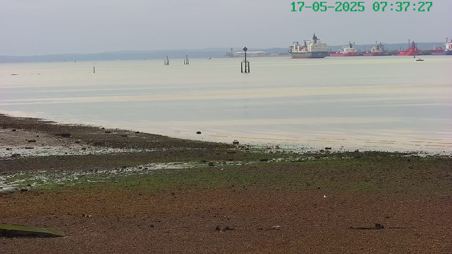 Netley,  The Solent Water Shipspotting Live Cam - Borough of Eastleigh, Hampshire, South East, England, United Kingdom