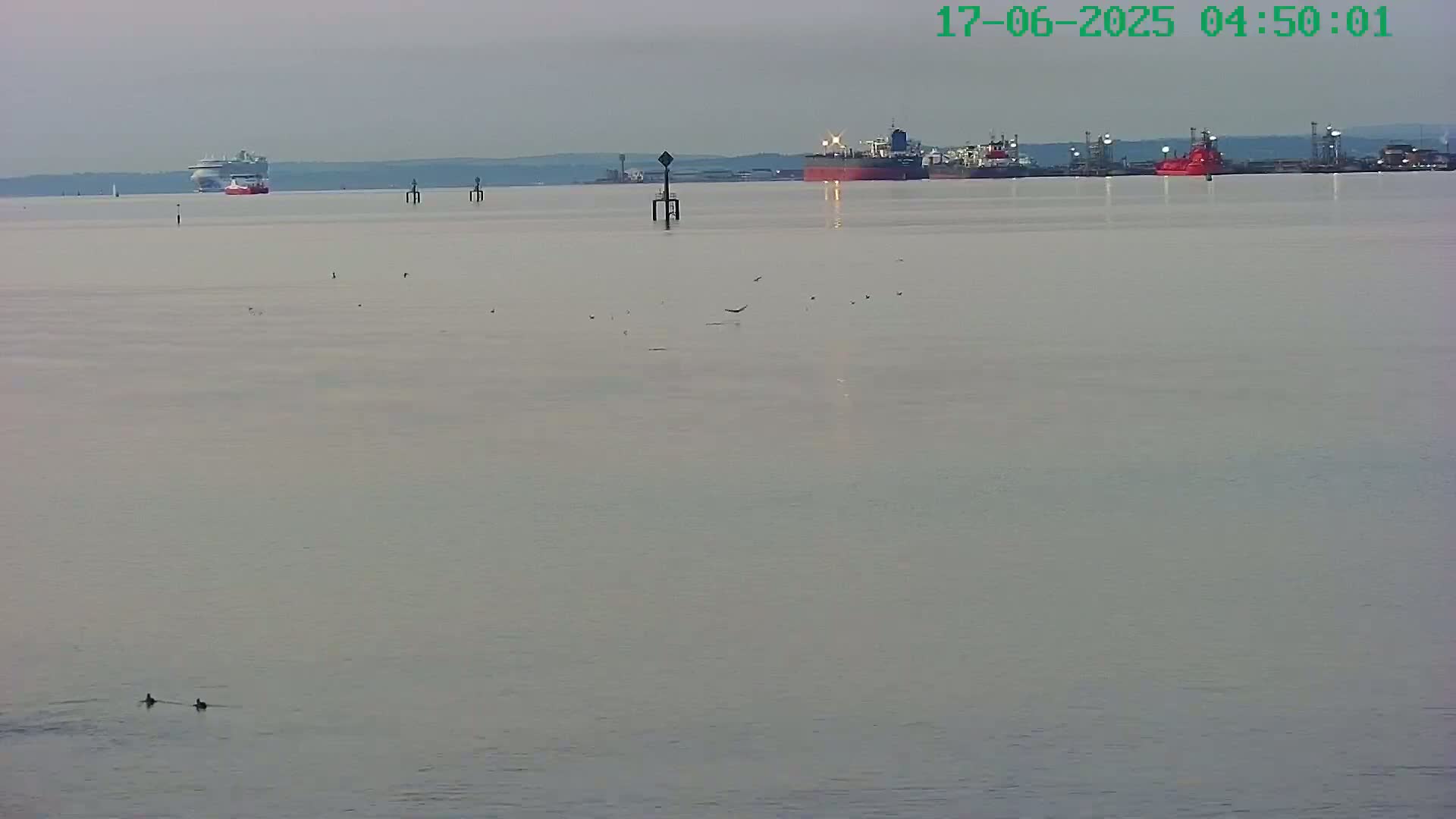 Netley,  The Solent Water Shipspotting Live Cam - Borough of Eastleigh, Hampshire, South East, England, United Kingdom