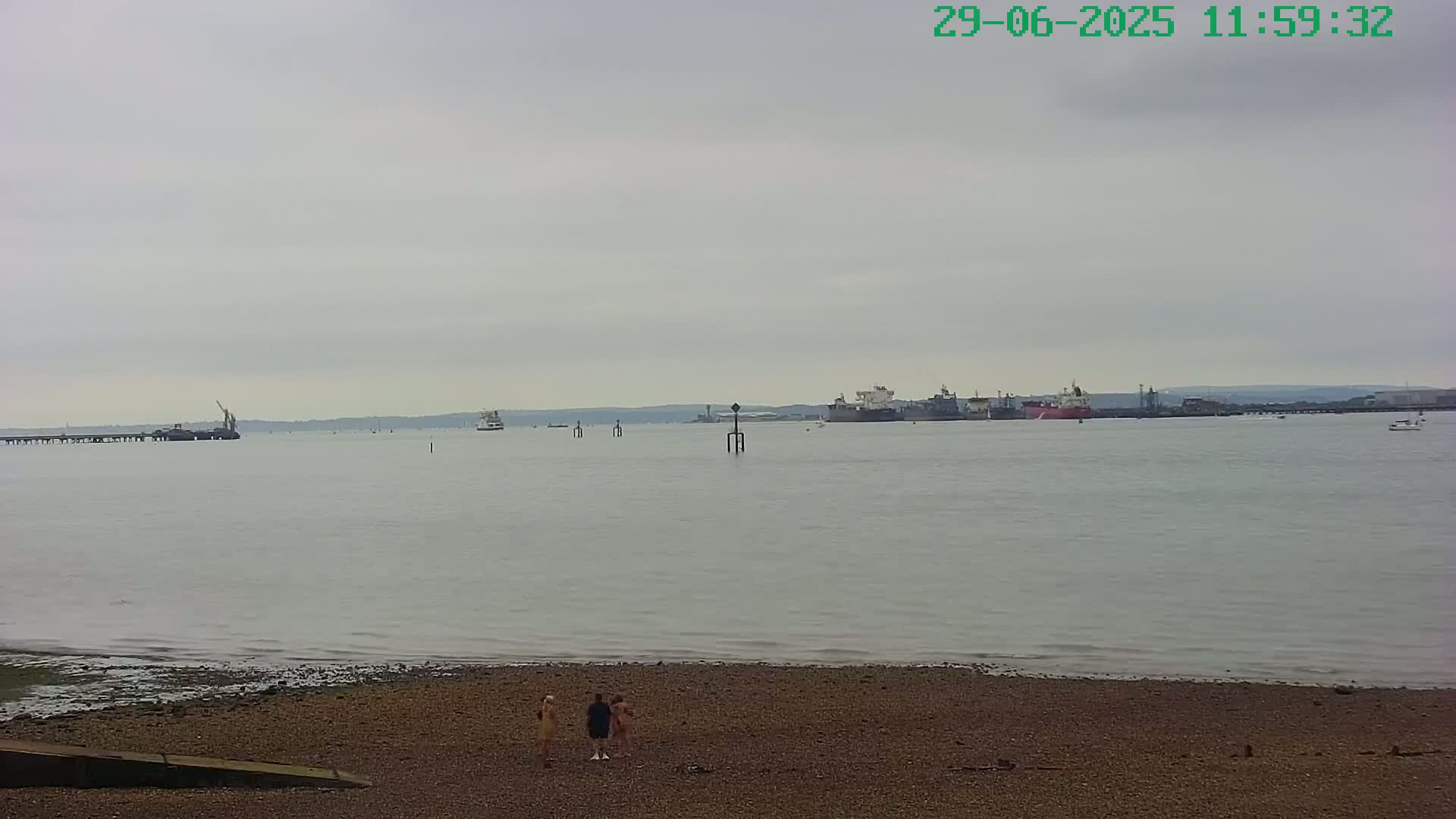 Netley,  The Solent Water Shipspotting Live Cam - Borough of Eastleigh, Hampshire, South East, England, United Kingdom