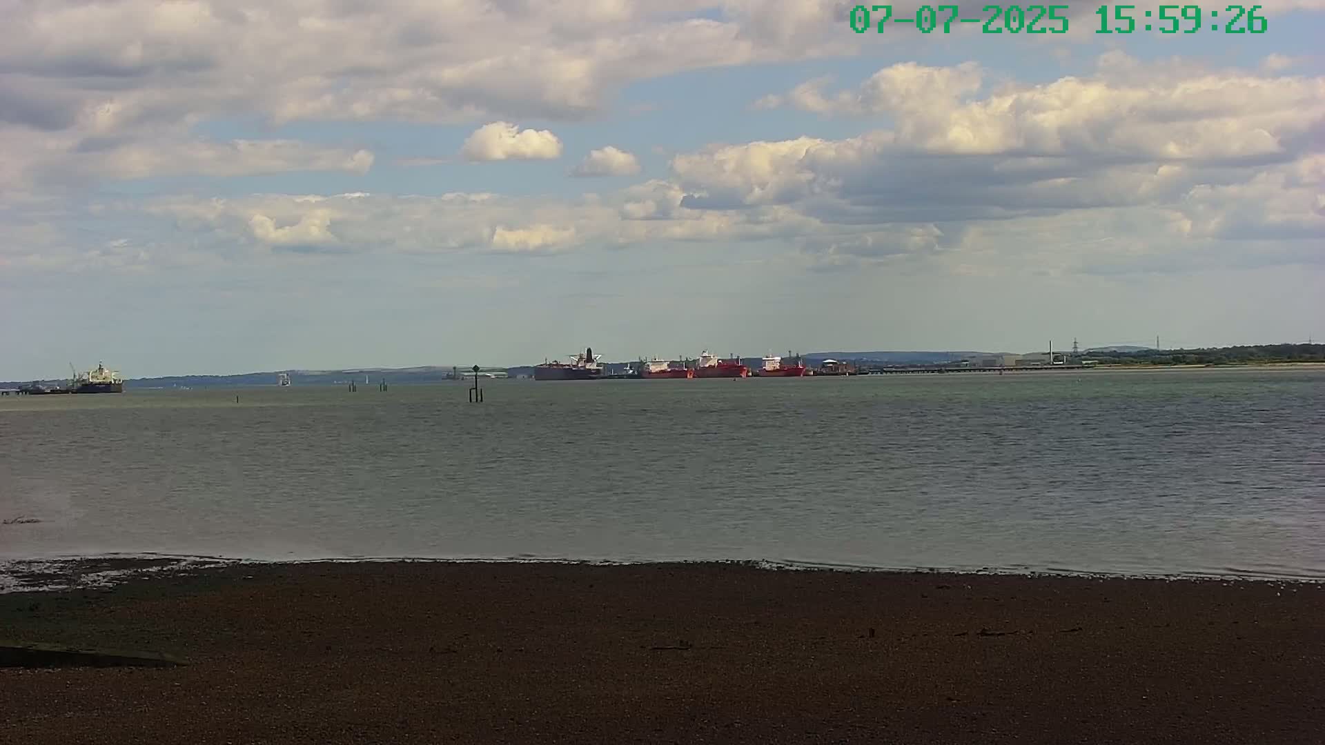 Netley,  The Solent Water Shipspotting Live Cam - Borough of Eastleigh, Hampshire, South East, England, United Kingdom