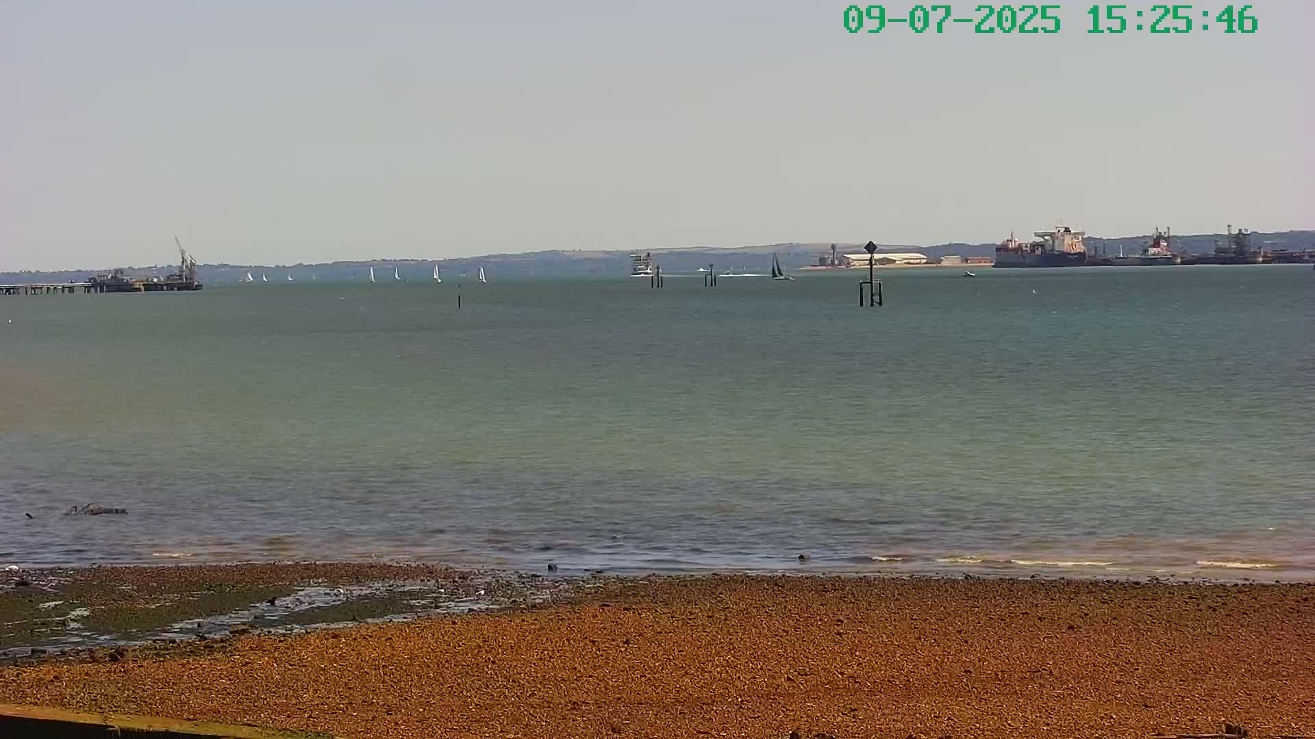 Netley,  The Solent Water Shipspotting Live Cam - Borough of Eastleigh, Hampshire, South East, England, United Kingdom