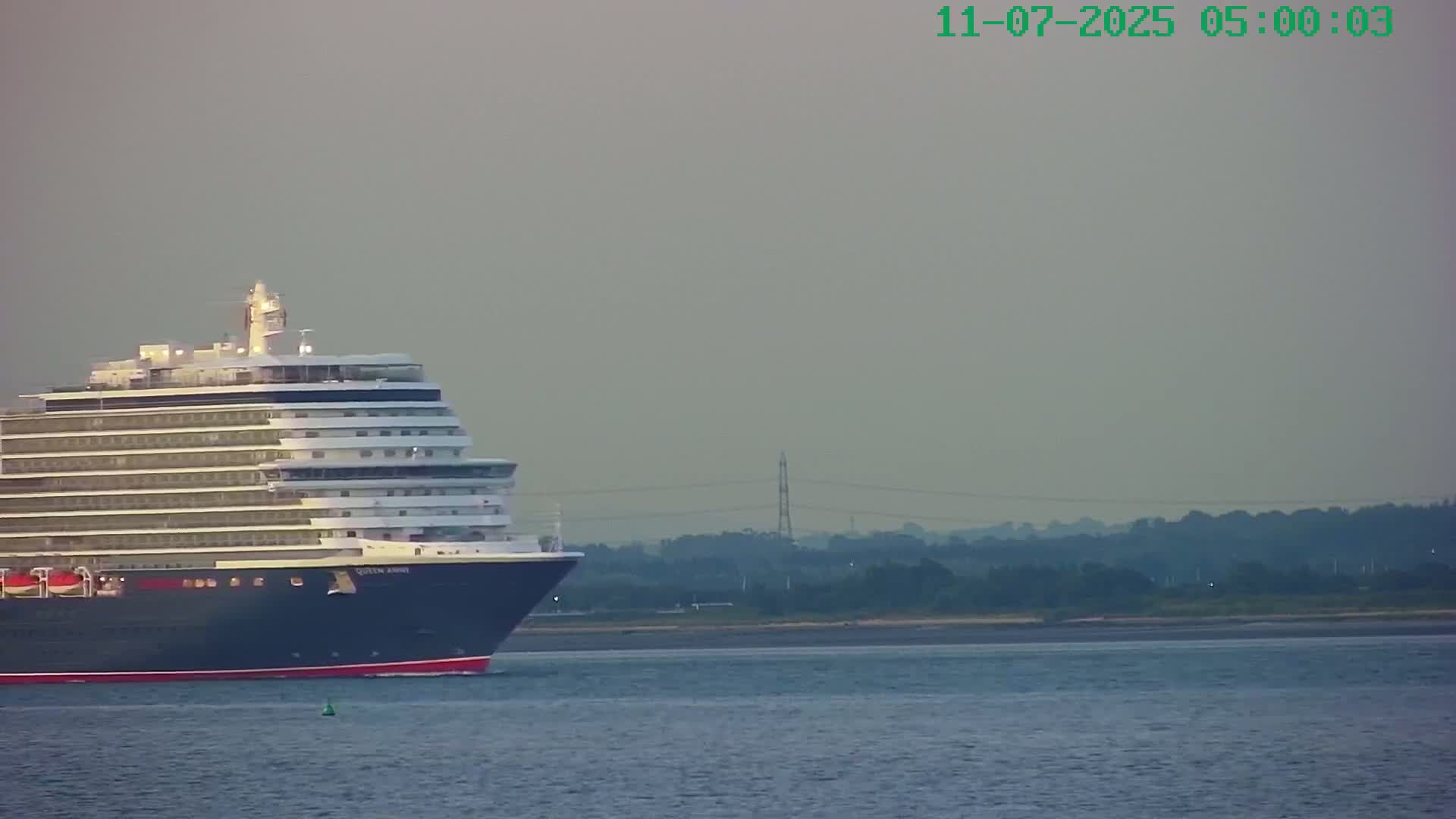 Netley,  The Solent Water Shipspotting Live Cam - Borough of Eastleigh, Hampshire, South East, England, United Kingdom