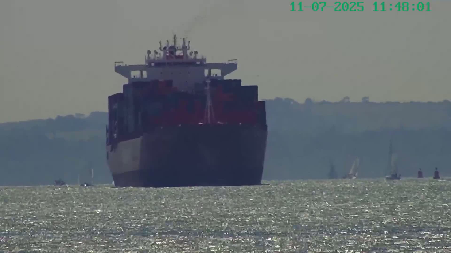 Netley,  The Solent Water Shipspotting Live Cam - Borough of Eastleigh, Hampshire, South East, England, United Kingdom