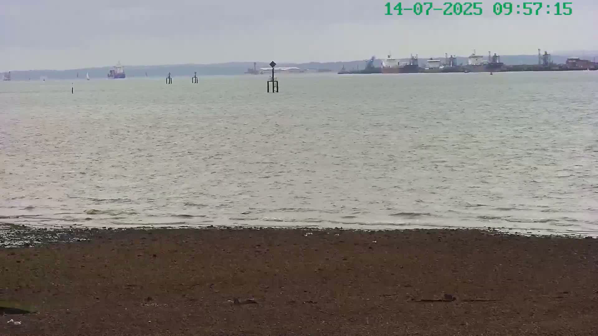 Netley,  The Solent Water Shipspotting Live Cam - Borough of Eastleigh, Hampshire, South East, England, United Kingdom