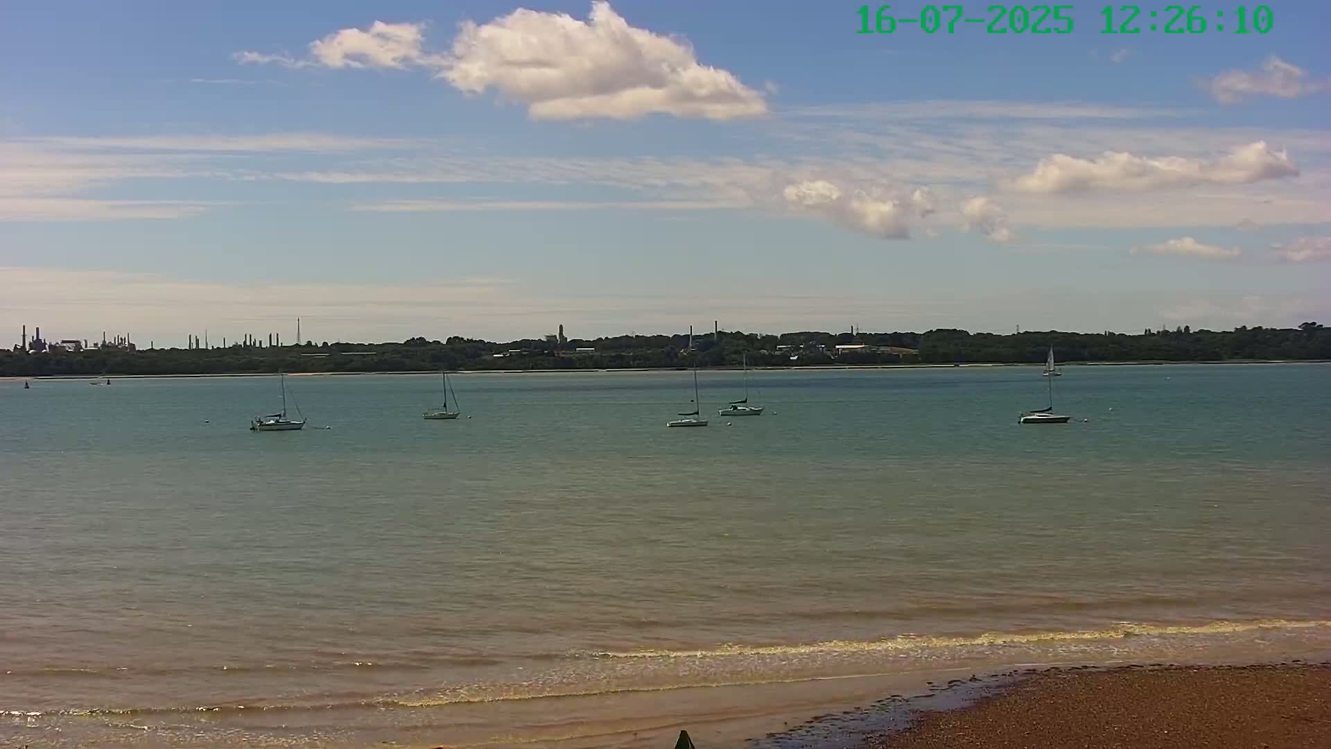 Netley,  The Solent Water Shipspotting Live Cam - Borough of Eastleigh, Hampshire, South East, England, United Kingdom