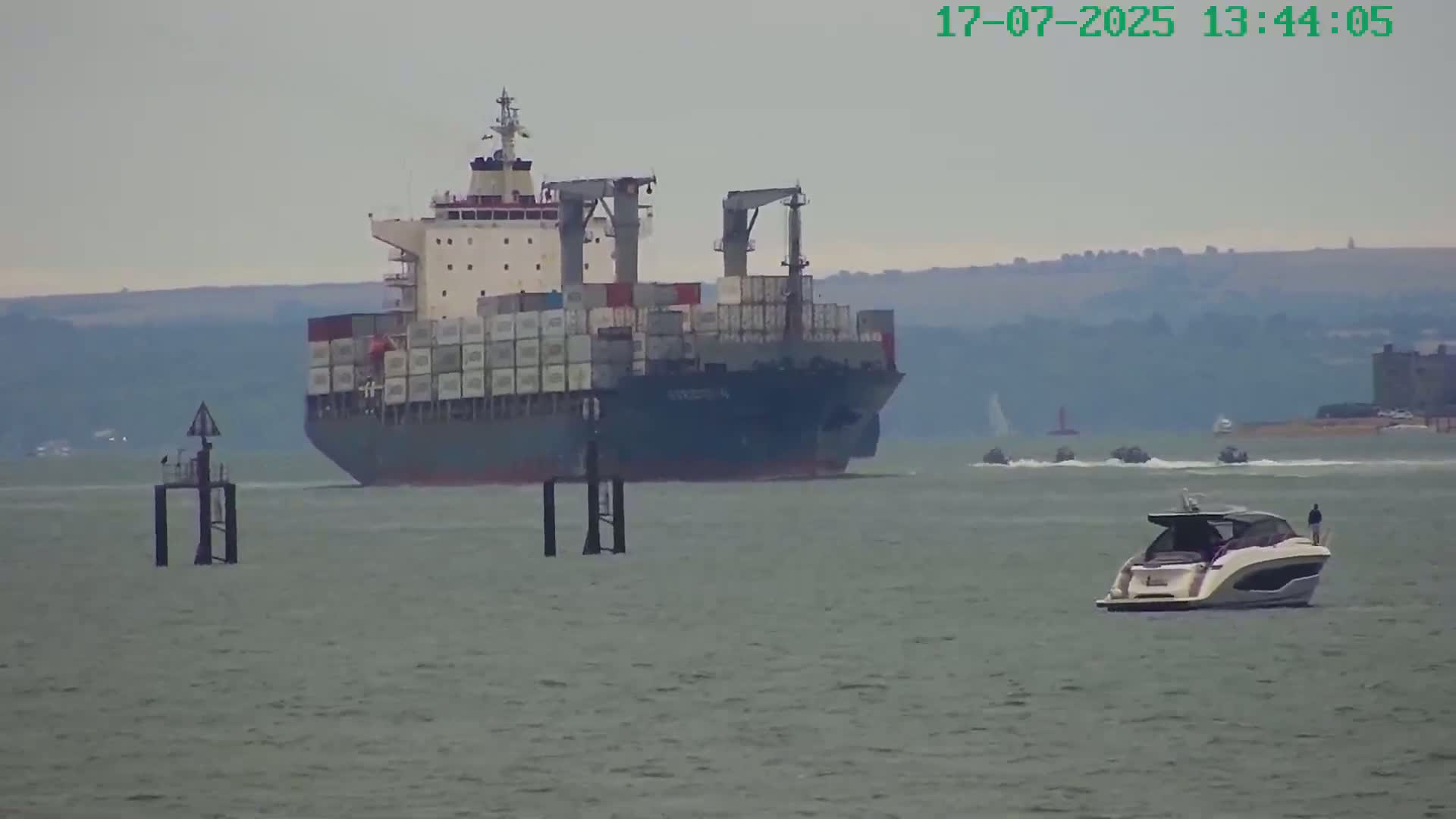 Netley,  The Solent Water Shipspotting Live Cam - Borough of Eastleigh, Hampshire, South East, England, United Kingdom