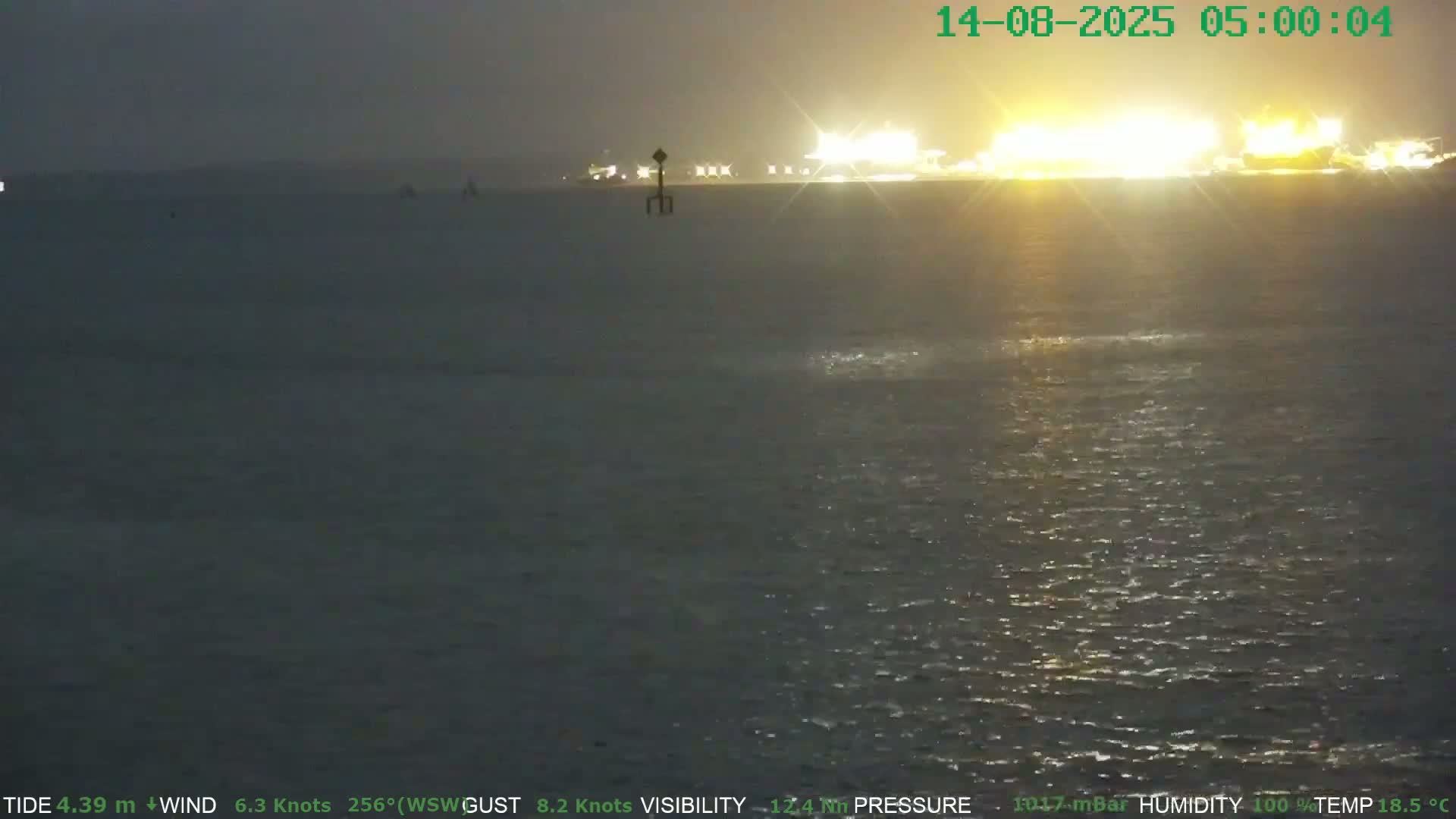 Netley,  The Solent Water Shipspotting Live Cam - Borough of Eastleigh, Hampshire, South East, England, United Kingdom
