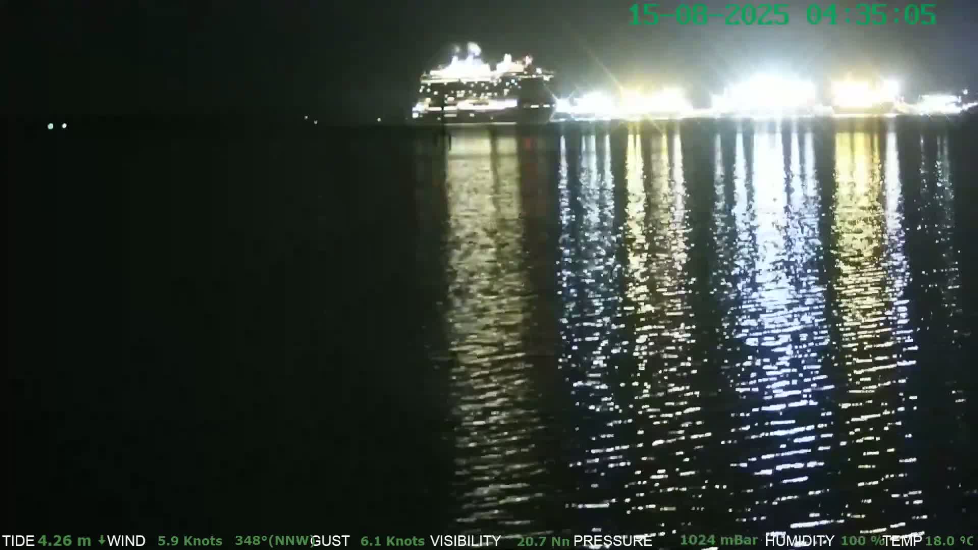 Netley,  The Solent Water Shipspotting Live Cam - Borough of Eastleigh, Hampshire, South East, England, United Kingdom
