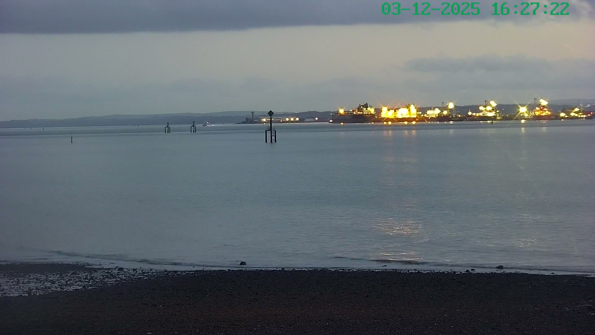 Netley,  The Solent Water Shipspotting Live Cam - Borough of Eastleigh, Hampshire, South East, England, United Kingdom