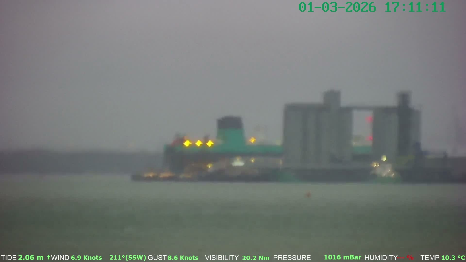 Netley,  The Solent Water Shipspotting Live Cam - Borough of Eastleigh, Hampshire, South East, England, United Kingdom