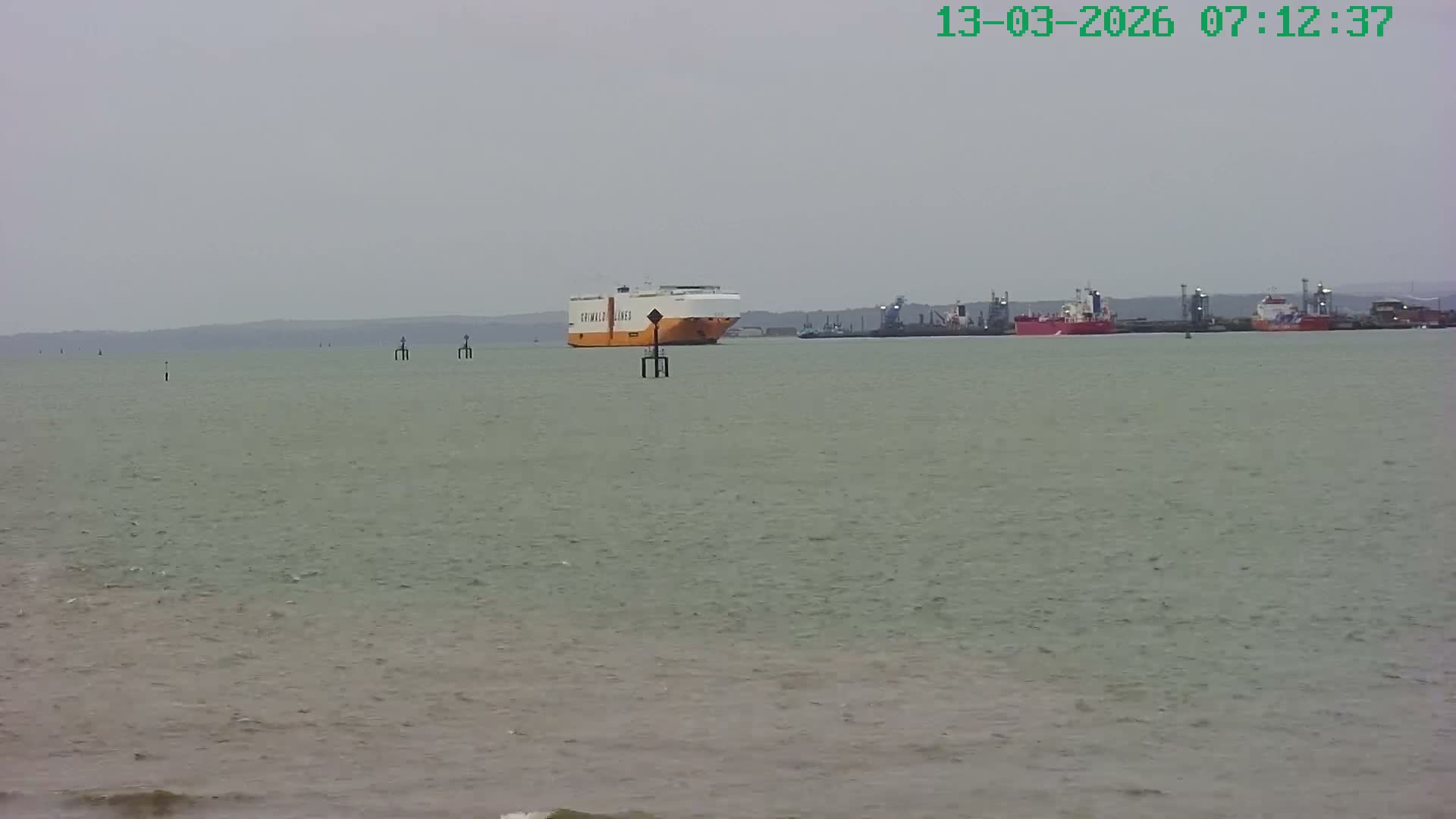 Netley,  The Solent Water Shipspotting Live Cam - Borough of Eastleigh, Hampshire, South East, England, United Kingdom
