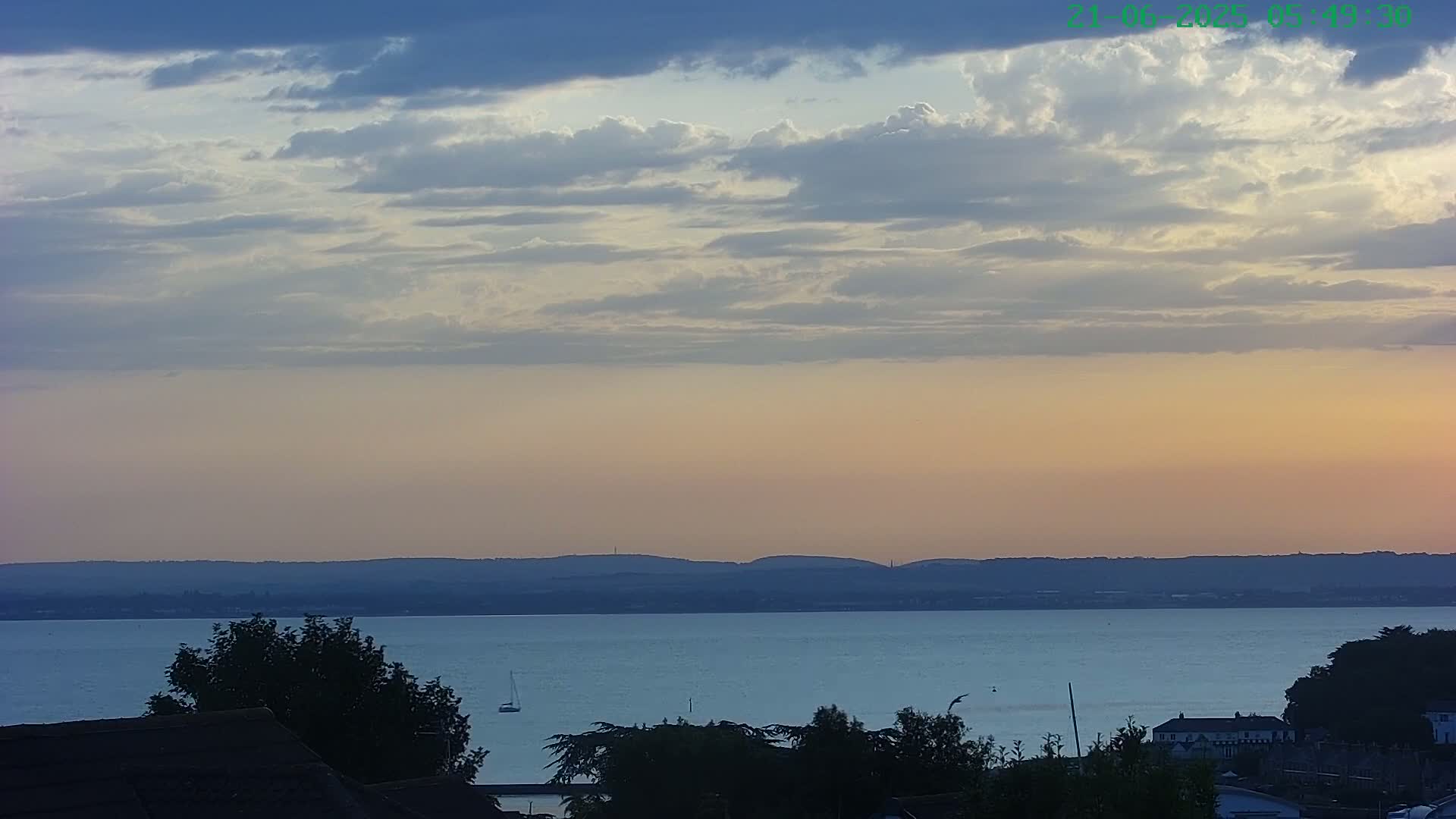 Cowes, The Solent Water Shipspotting Live Cam - Isle of Wight, South East, England, United Kingdom