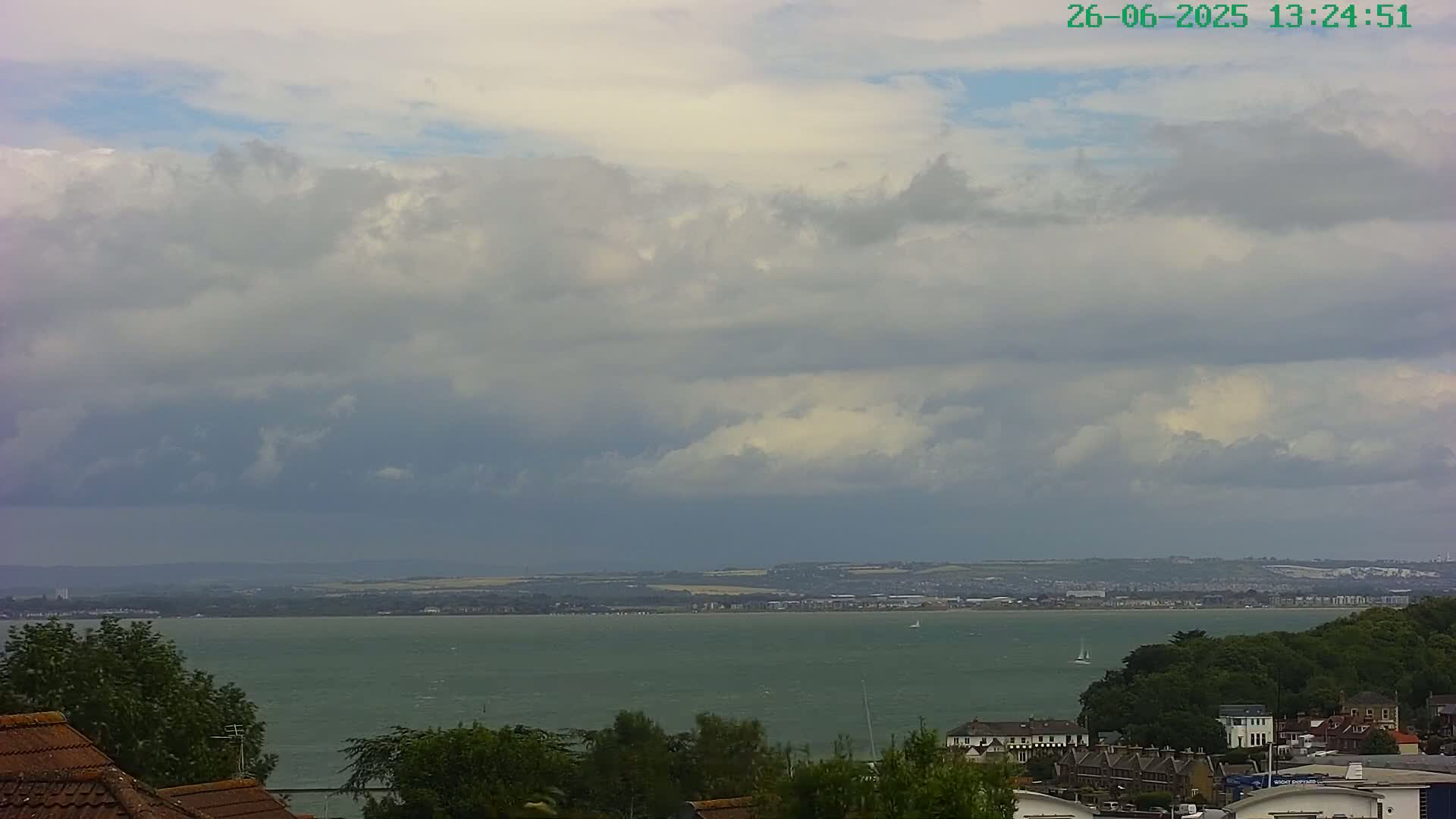 Cowes, The Solent Water Shipspotting Live Cam - Isle of Wight, South East, England, United Kingdom