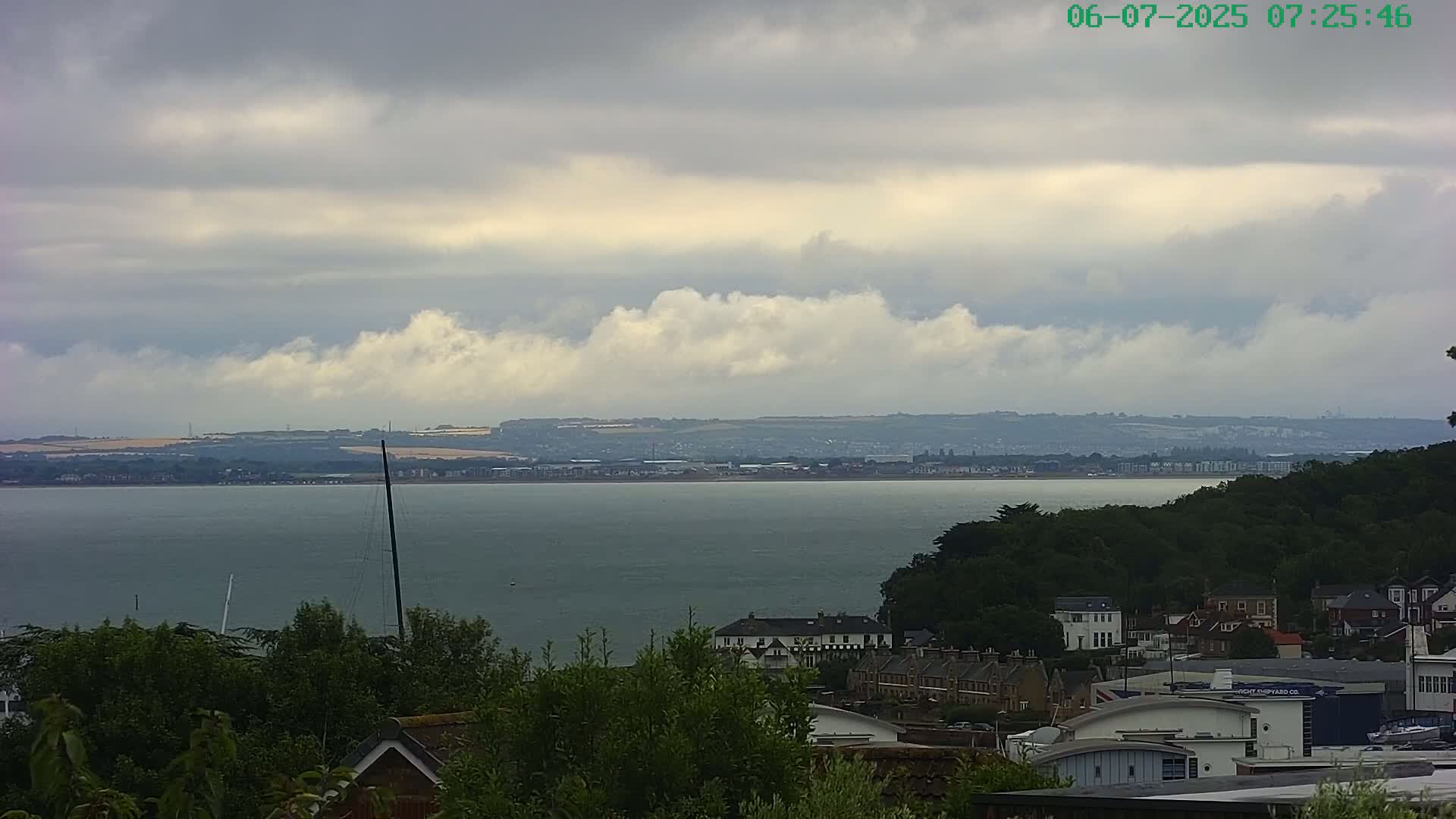 Cowes, The Solent Water Shipspotting Live Cam - Isle of Wight, South East, England, United Kingdom