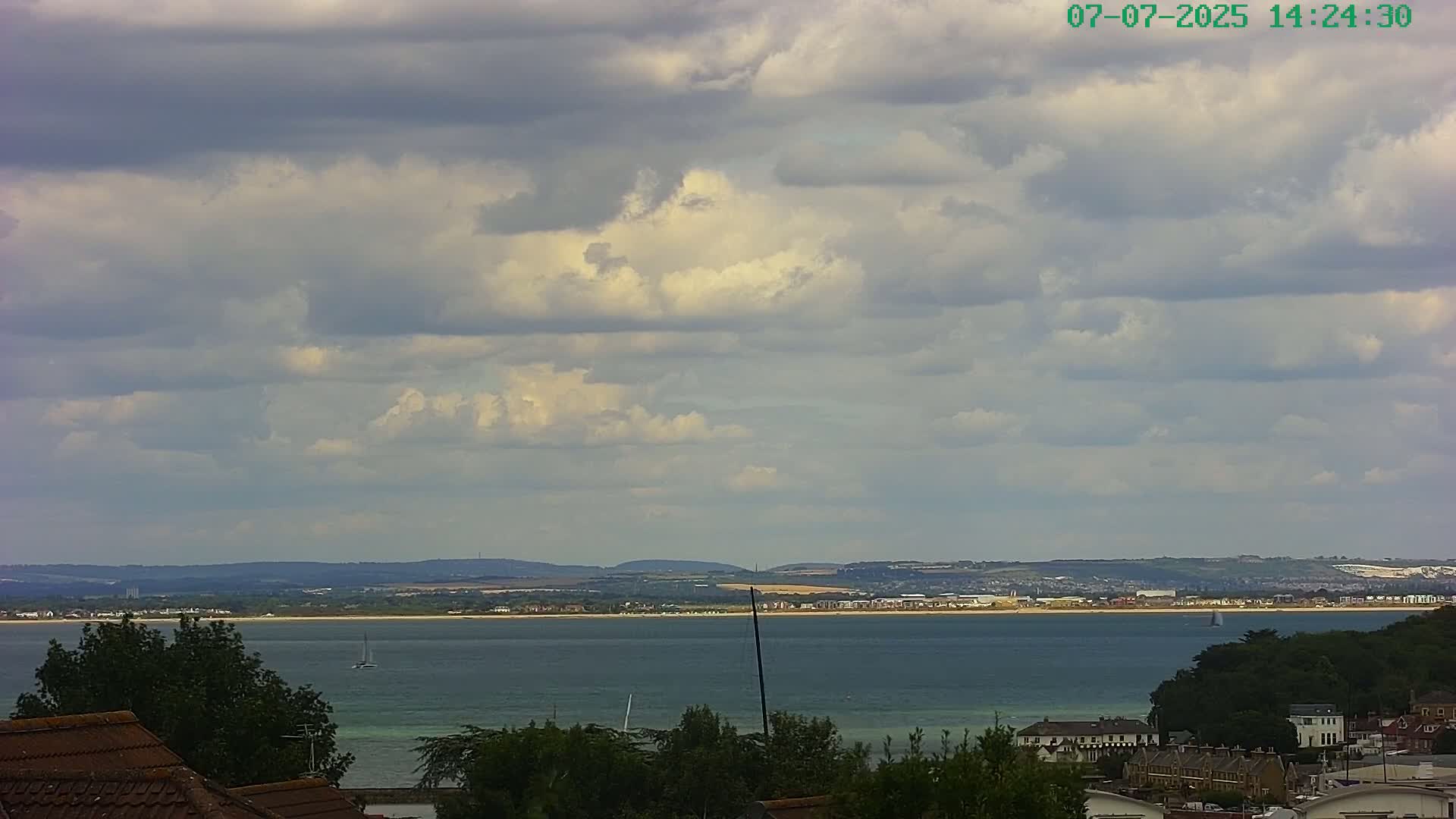 Cowes, The Solent Water Shipspotting Live Cam - Isle of Wight, South East, England, United Kingdom