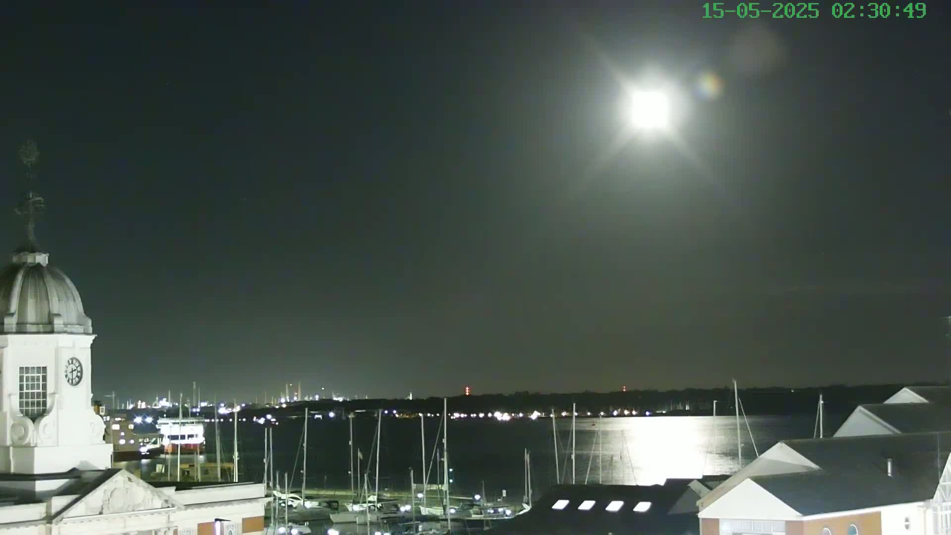 Marine of Southampton & Test River Live Cam - Southampton, Hampshire, South East, England, United Kingdom