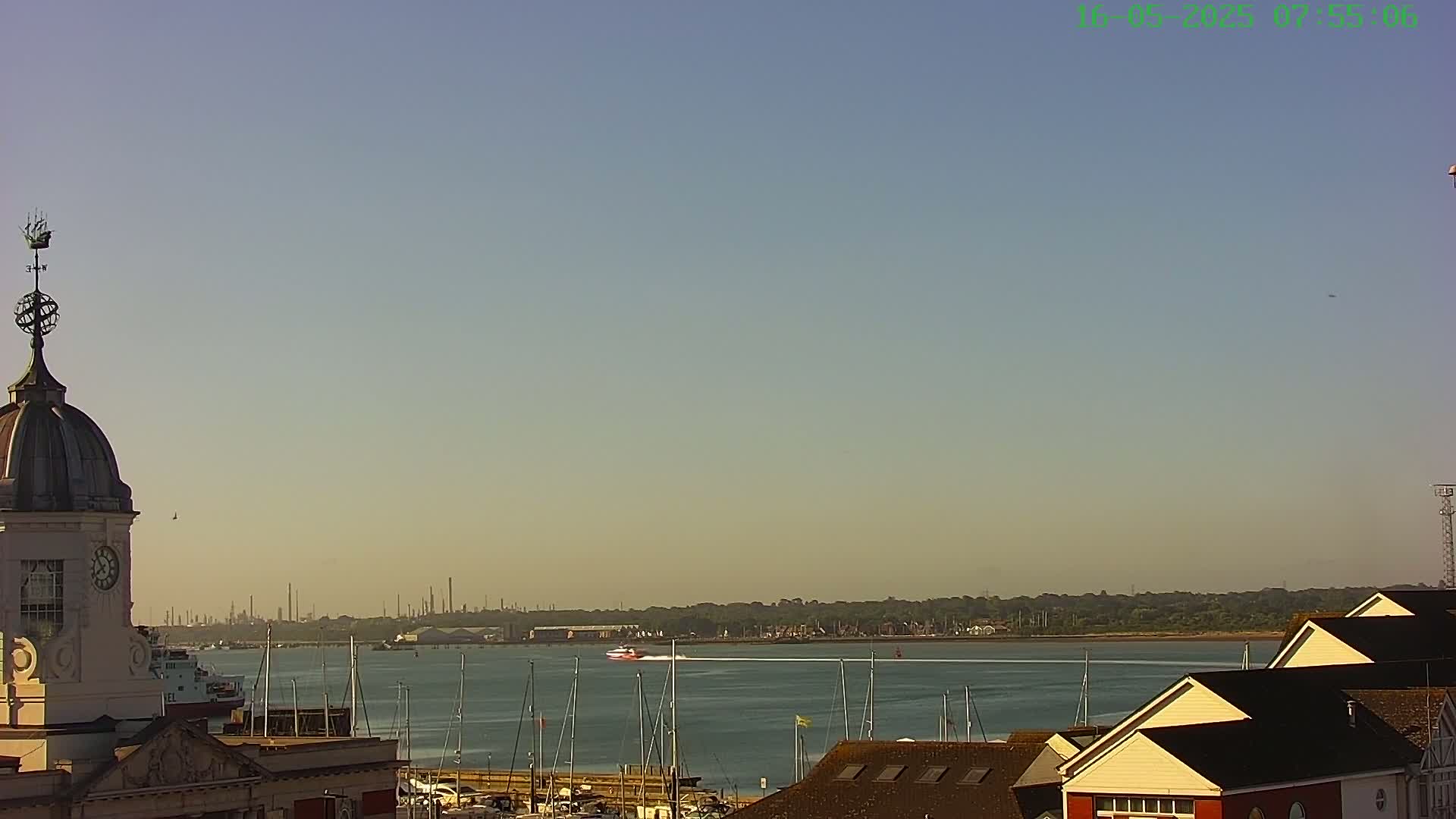 Marine of Southampton & Test River Live Cam - Southampton, Hampshire, South East, England, United Kingdom