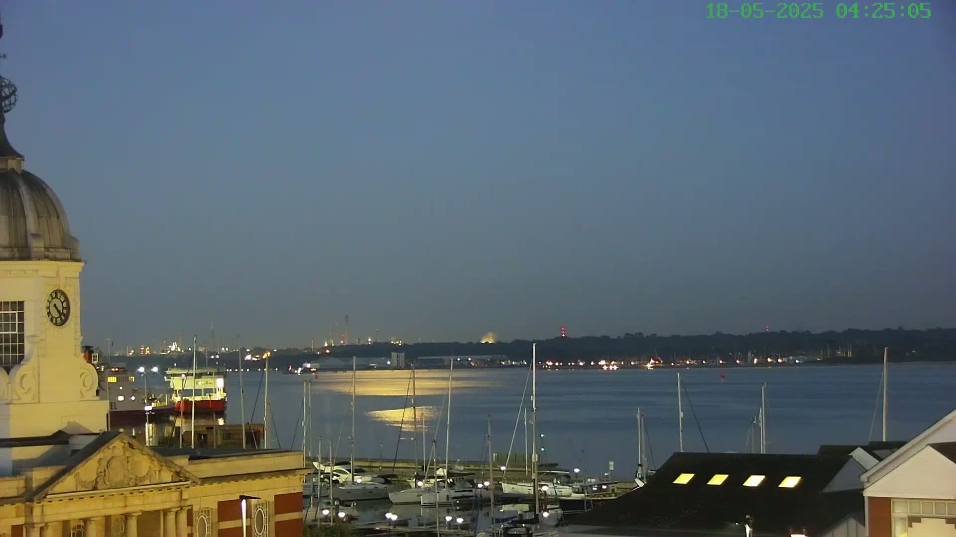 Marine of Southampton & Test River Live Cam - Southampton, Hampshire, South East, England, United Kingdom