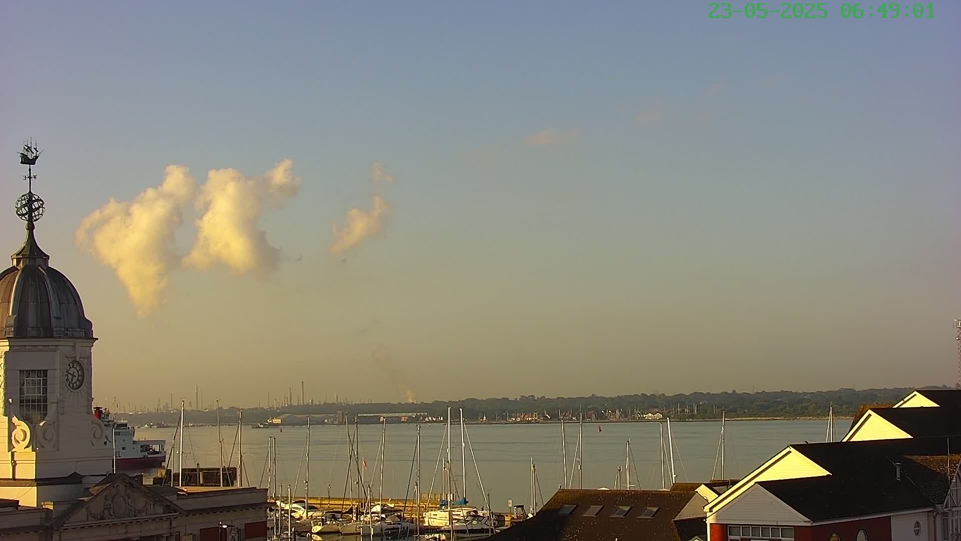Marine of Southampton & Test River Live Cam - Southampton, Hampshire, South East, England, United Kingdom