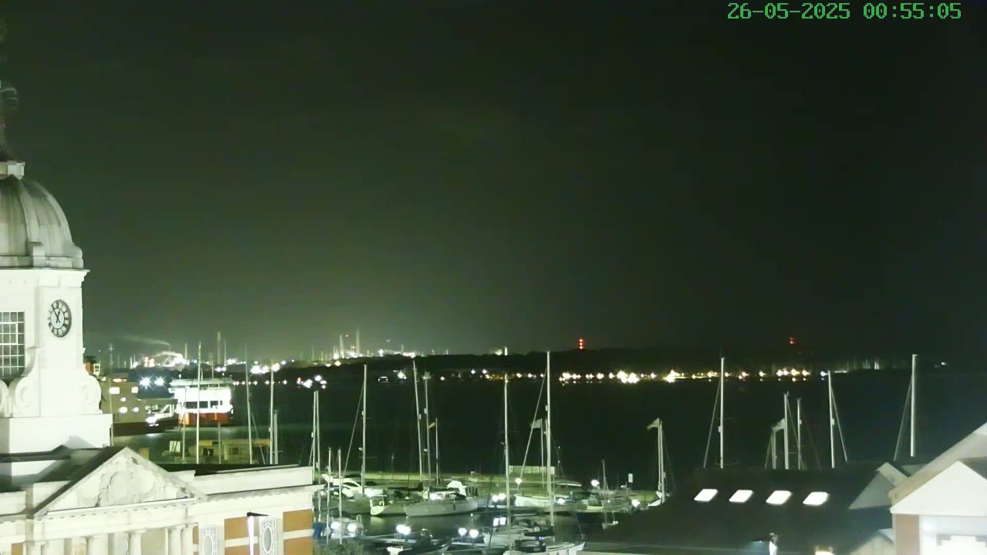 Marine of Southampton & Test River Live Cam - Southampton, Hampshire, South East, England, United Kingdom