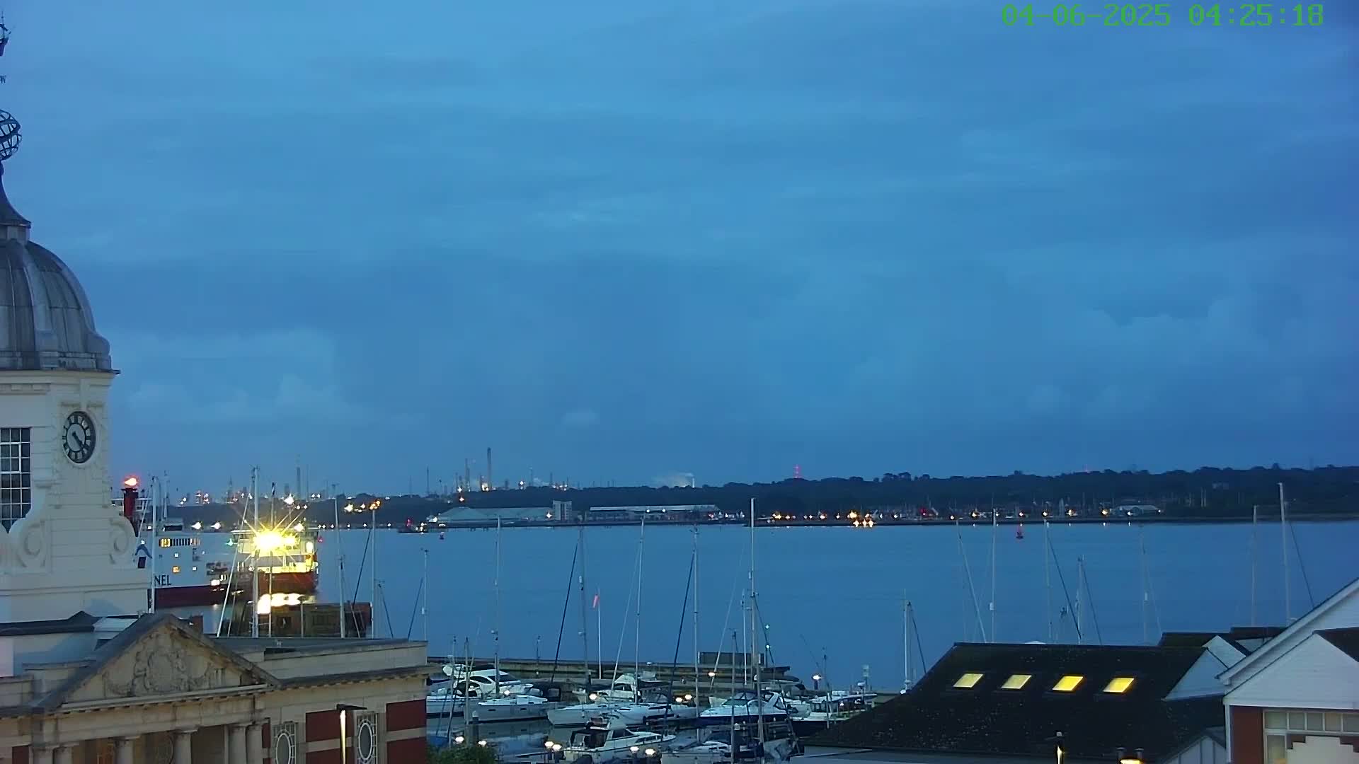 Marine of Southampton & Test River Live Cam - Southampton, Hampshire, South East, England, United Kingdom