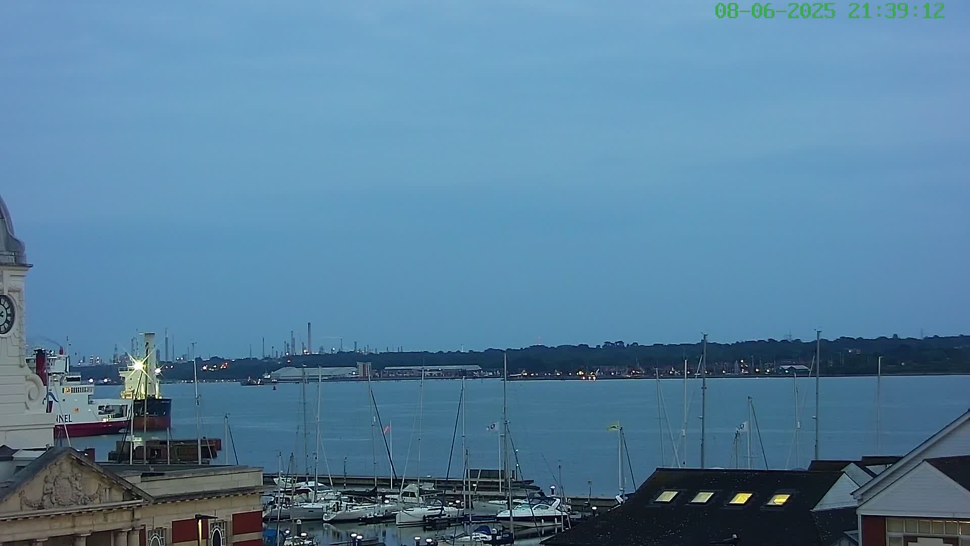 Marine of Southampton & Test River Live Cam - Southampton, Hampshire, South East, England, United Kingdom