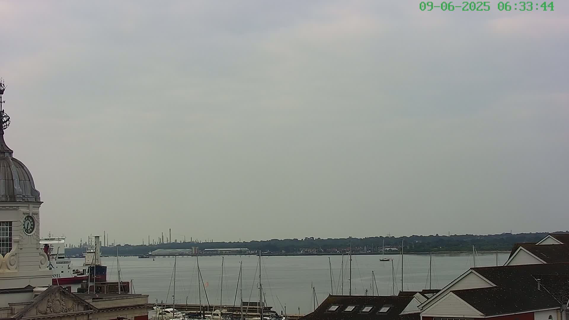 Marine of Southampton & Test River Live Cam - Southampton, Hampshire, South East, England, United Kingdom