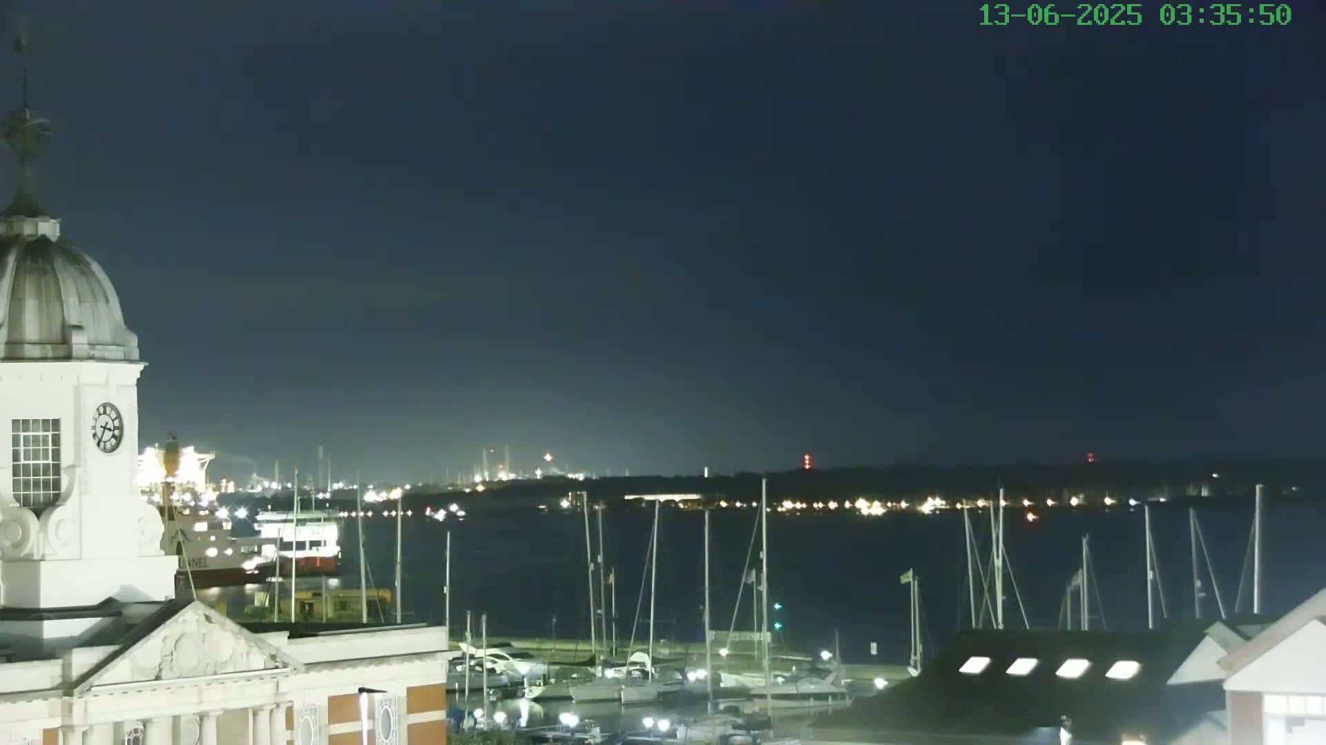 Marine of Southampton & Test River Live Cam - Southampton, Hampshire, South East, England, United Kingdom