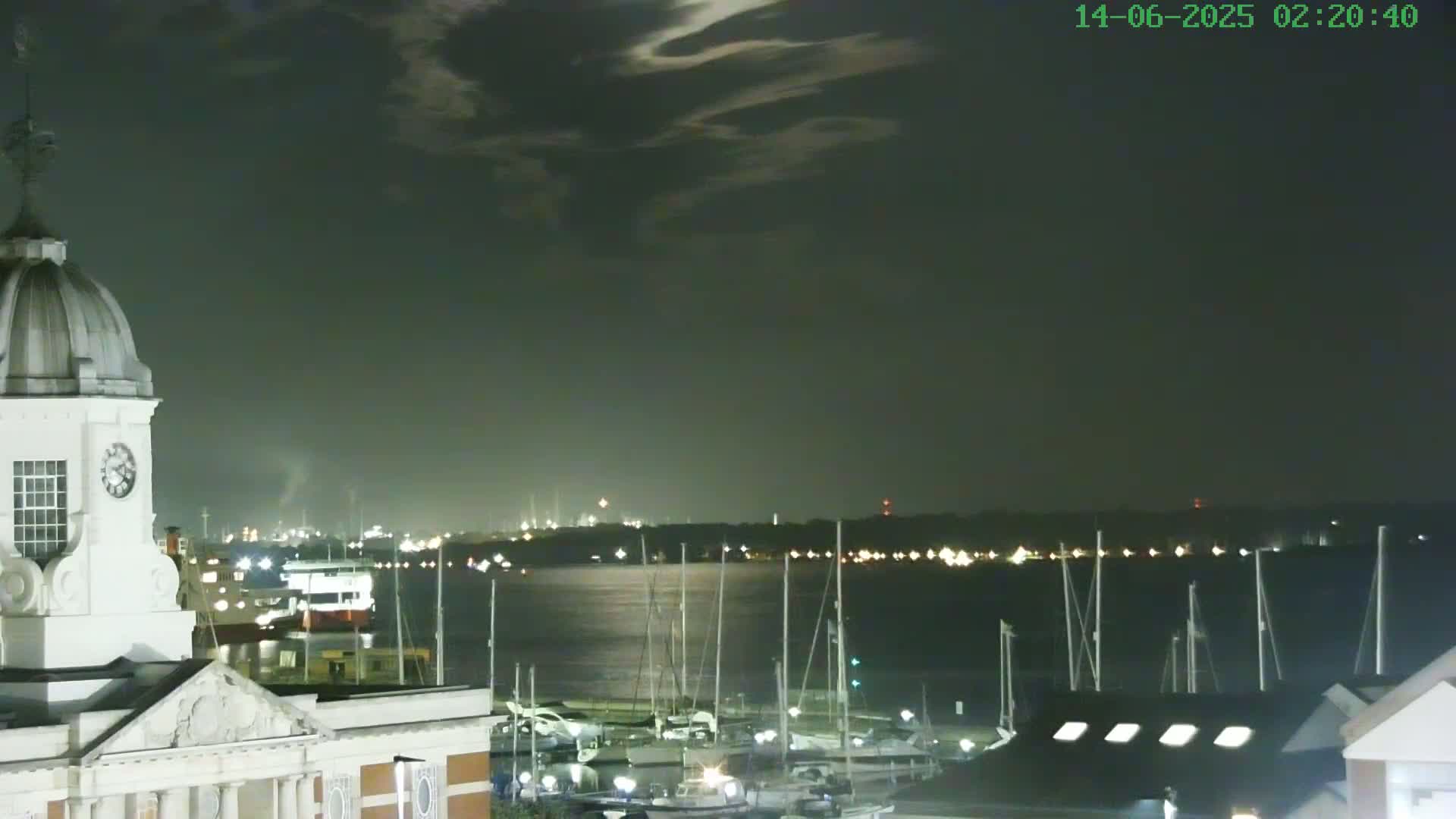 Marine of Southampton & Test River Live Cam - Southampton, Hampshire, South East, England, United Kingdom