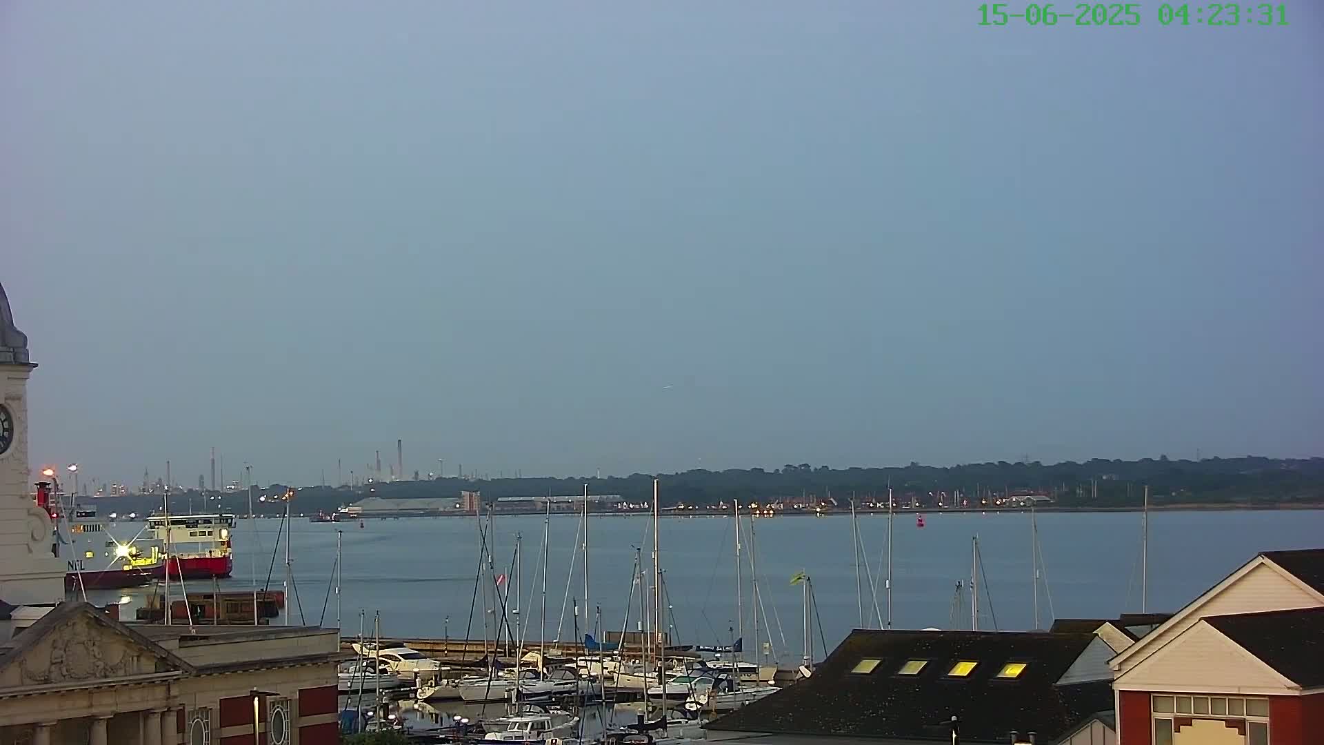 Marine of Southampton & Test River Live Cam - Southampton, Hampshire, South East, England, United Kingdom