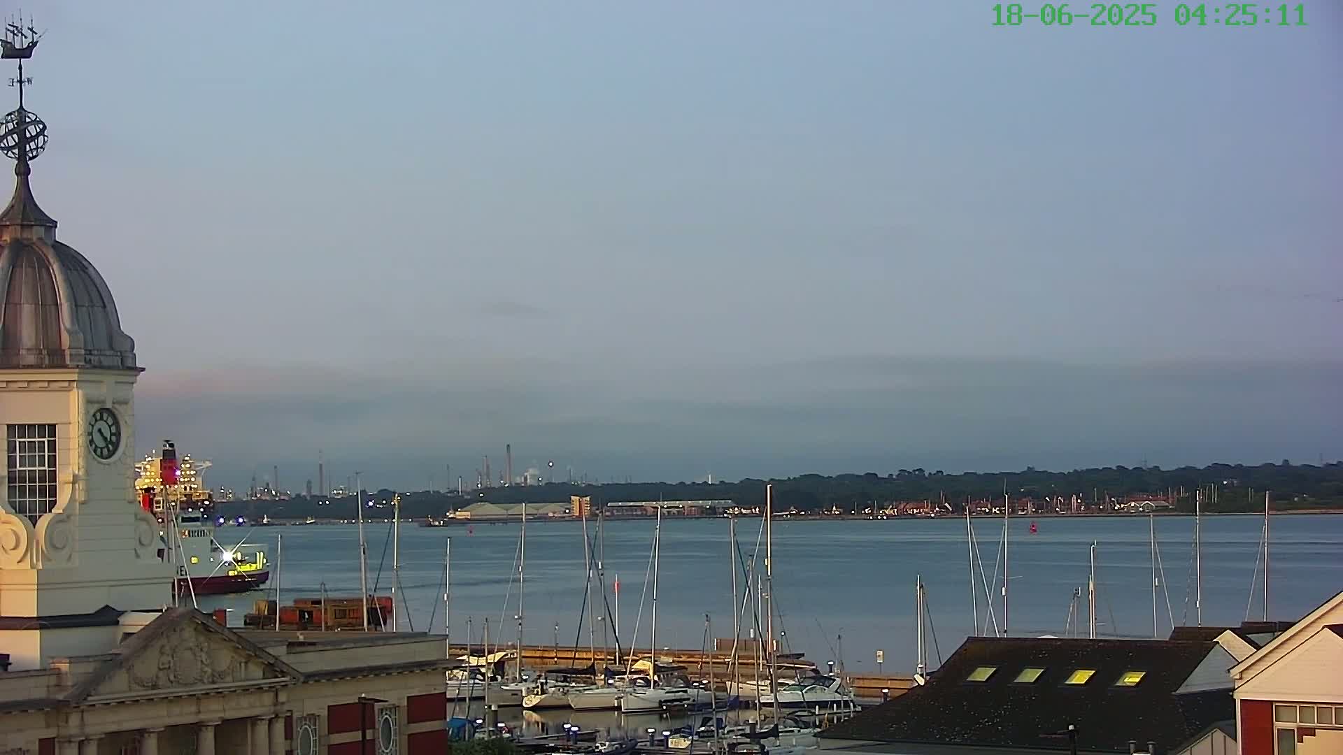 Marine of Southampton & Test River Live Cam - Southampton, Hampshire, South East, England, United Kingdom