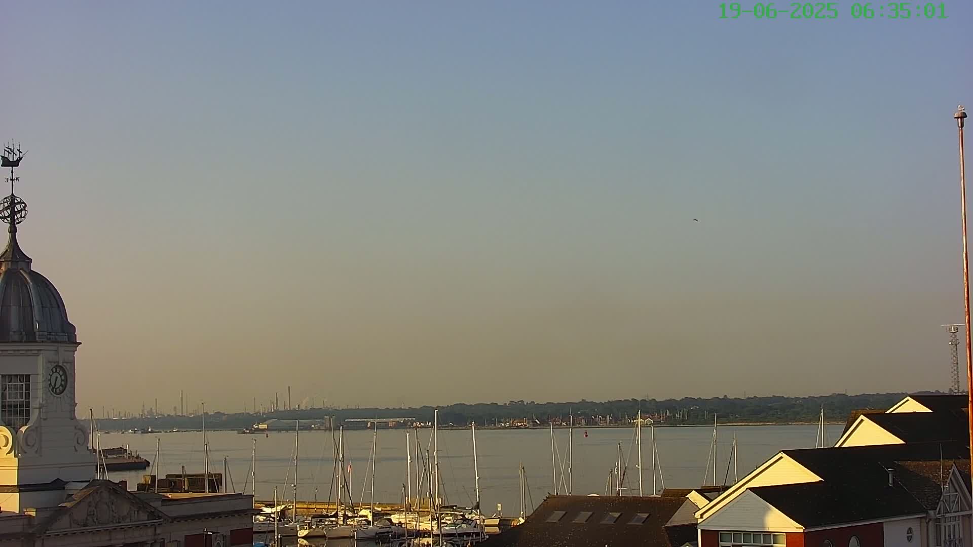 Marine of Southampton & Test River Live Cam - Southampton, Hampshire, South East, England, United Kingdom