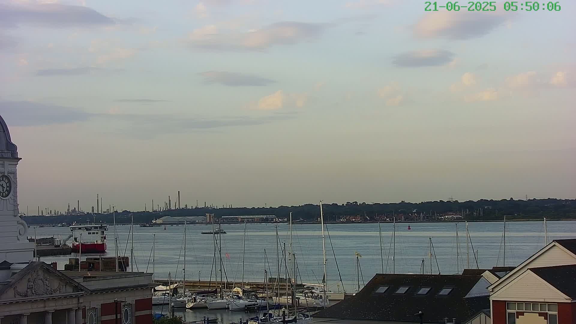 Marine of Southampton & Test River Live Cam - Southampton, Hampshire, South East, England, United Kingdom