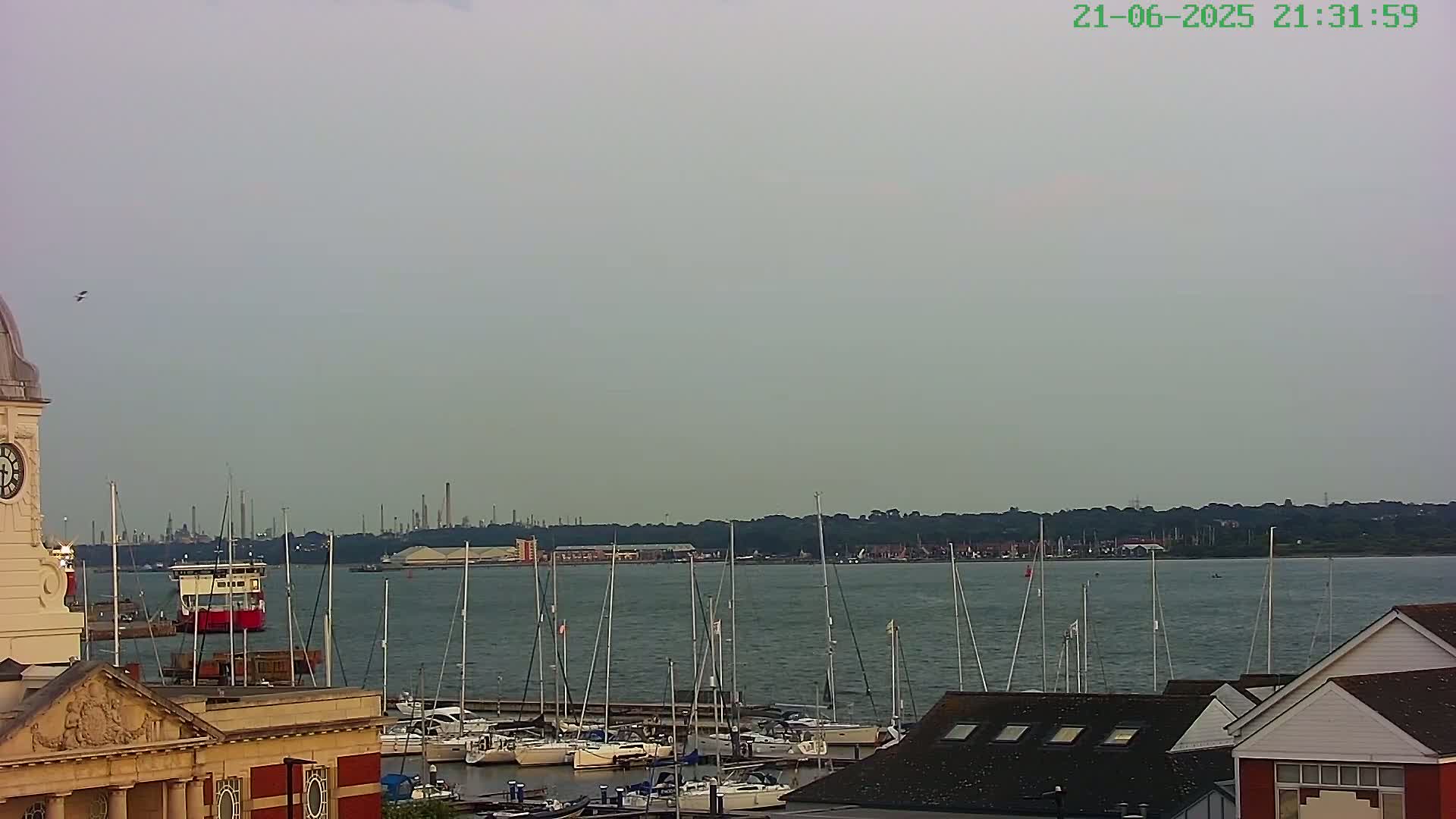 Marine of Southampton & Test River Live Cam - Southampton, Hampshire, South East, England, United Kingdom