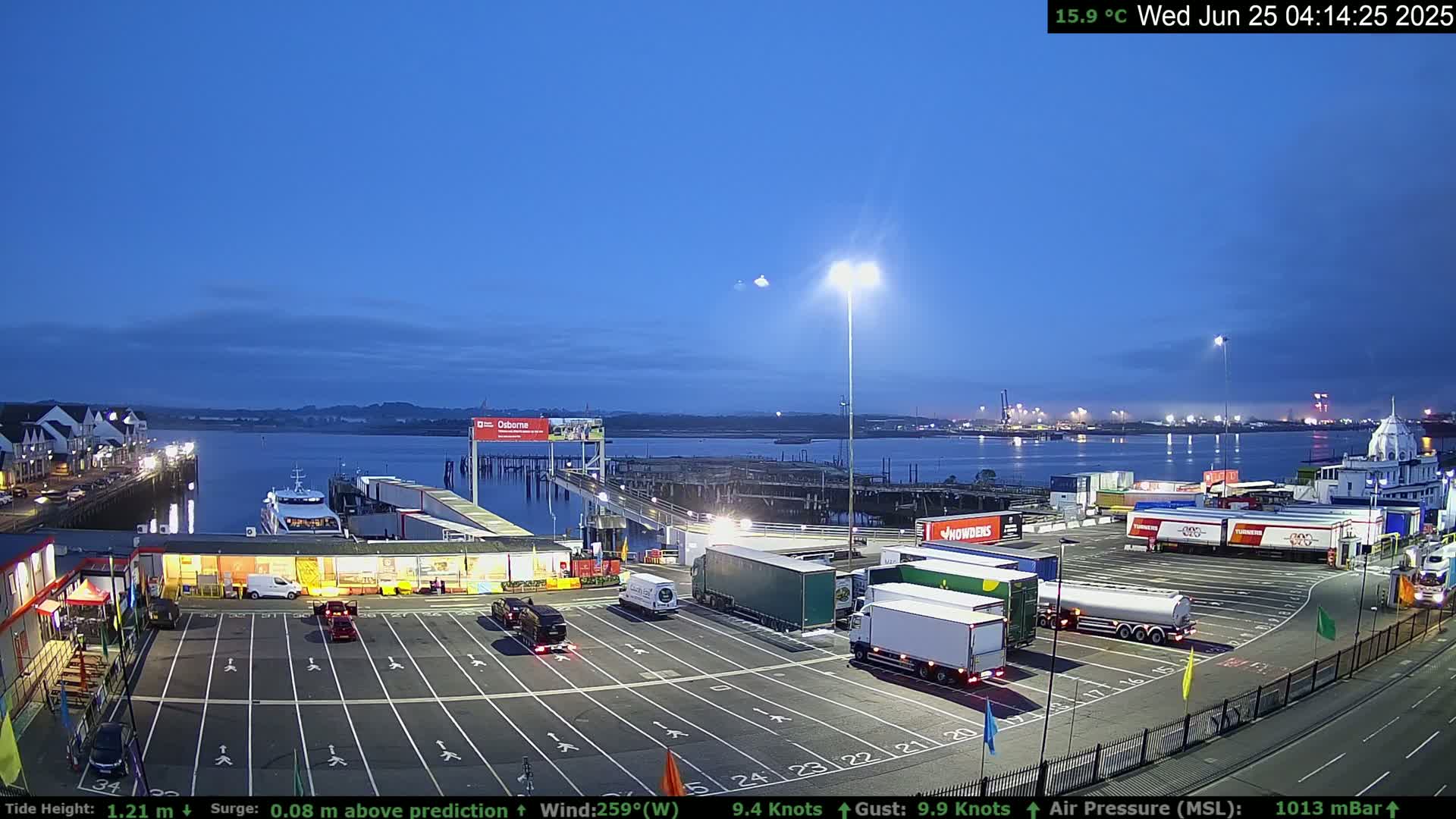 Marine of Southampton & Test River Live Cam - Southampton, Hampshire, South East, England, United Kingdom