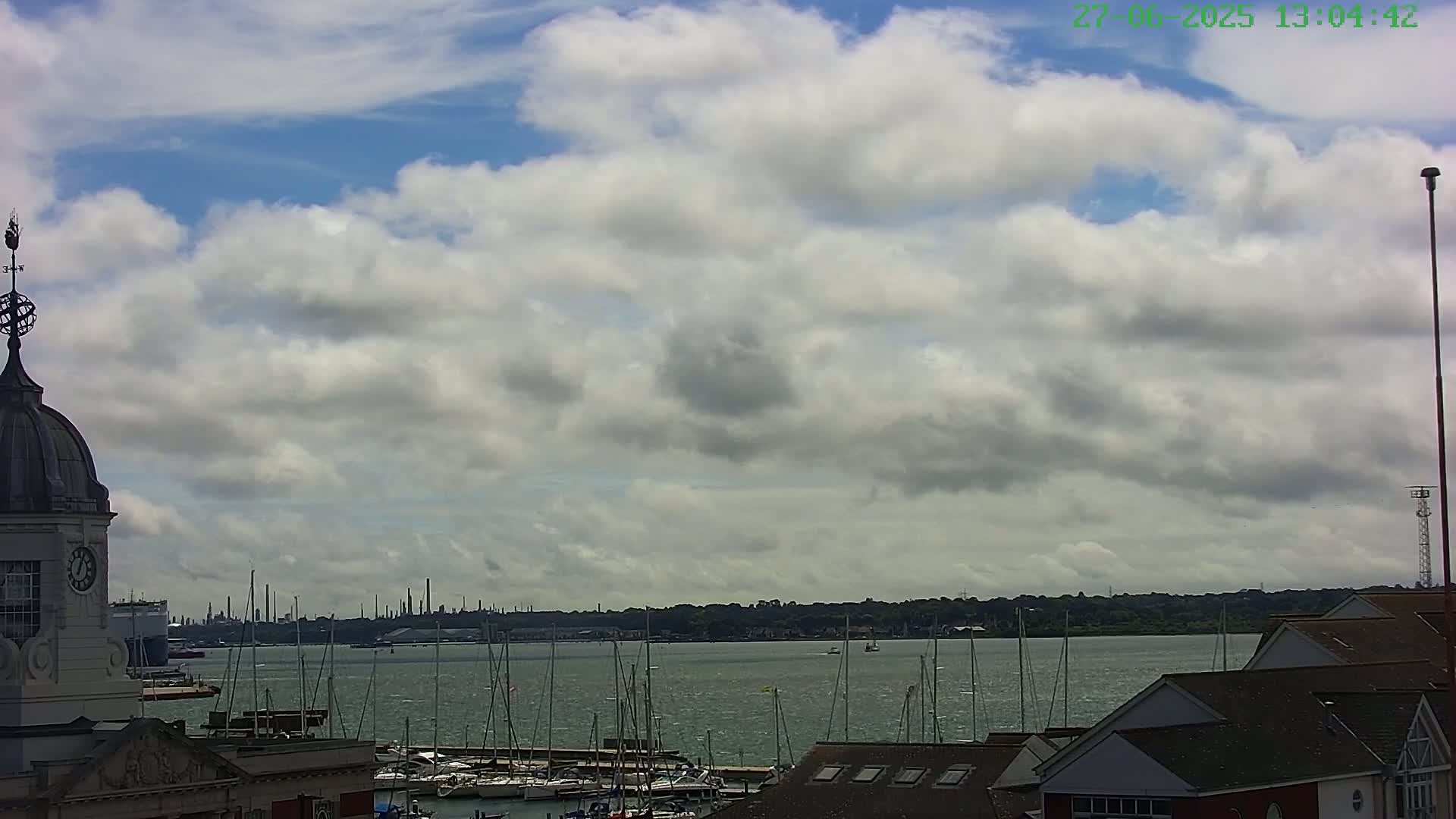 Marine of Southampton & Test River Live Cam - Southampton, Hampshire, South East, England, United Kingdom