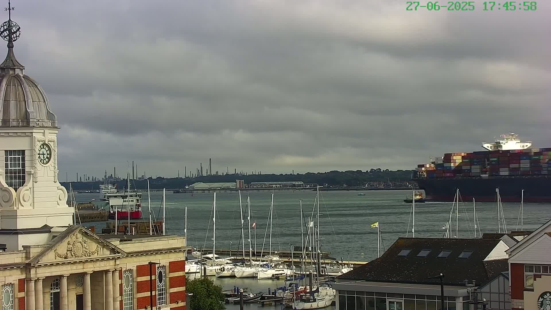 Marine of Southampton & Test River Live Cam - Southampton, Hampshire, South East, England, United Kingdom