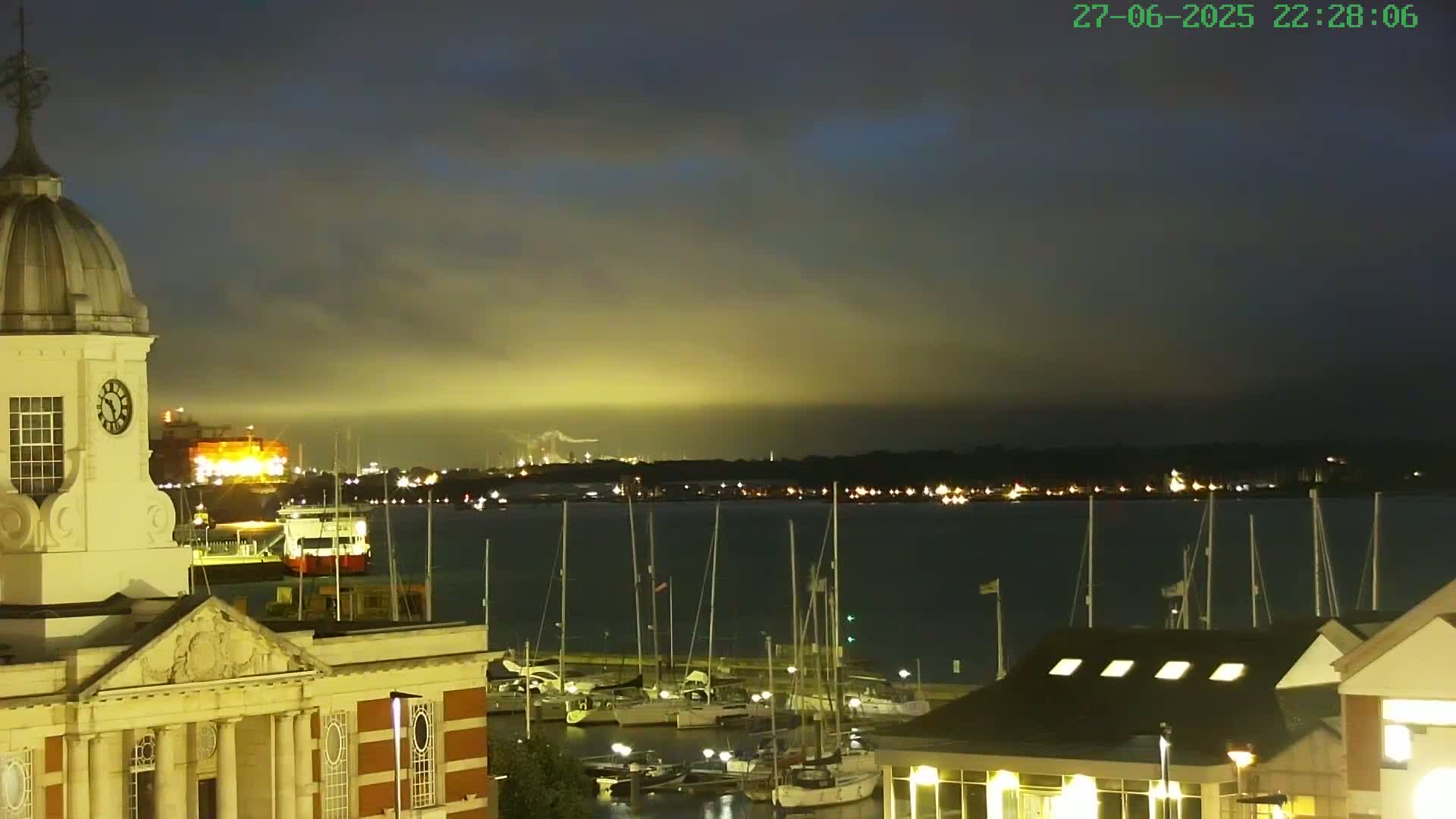 Marine of Southampton & Test River Live Cam - Southampton, Hampshire, South East, England, United Kingdom