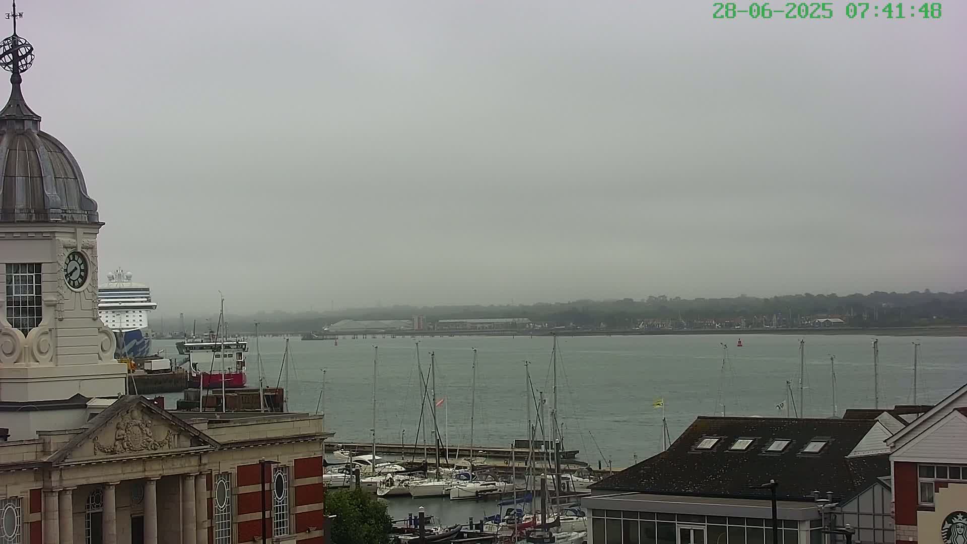 Marine of Southampton & Test River Live Cam - Southampton, Hampshire, South East, England, United Kingdom