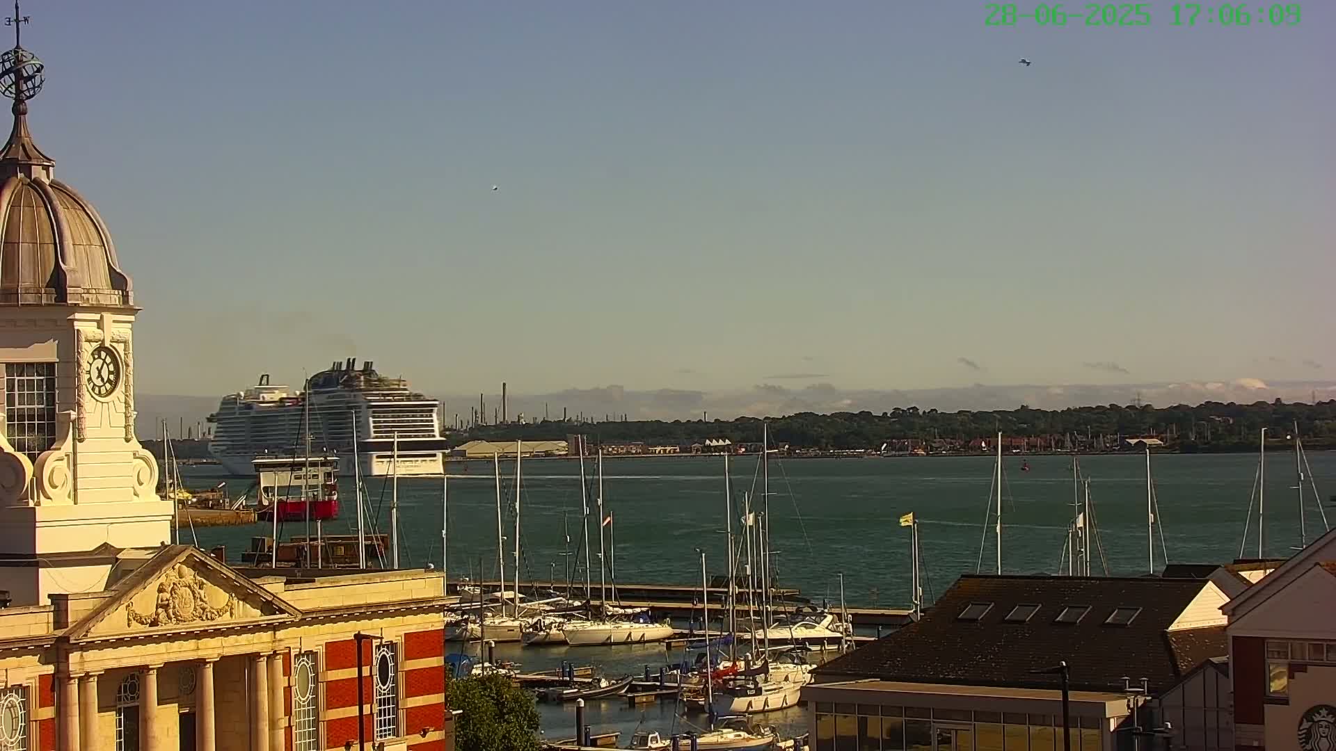 Marine of Southampton & Test River Live Cam - Southampton, Hampshire, South East, England, United Kingdom